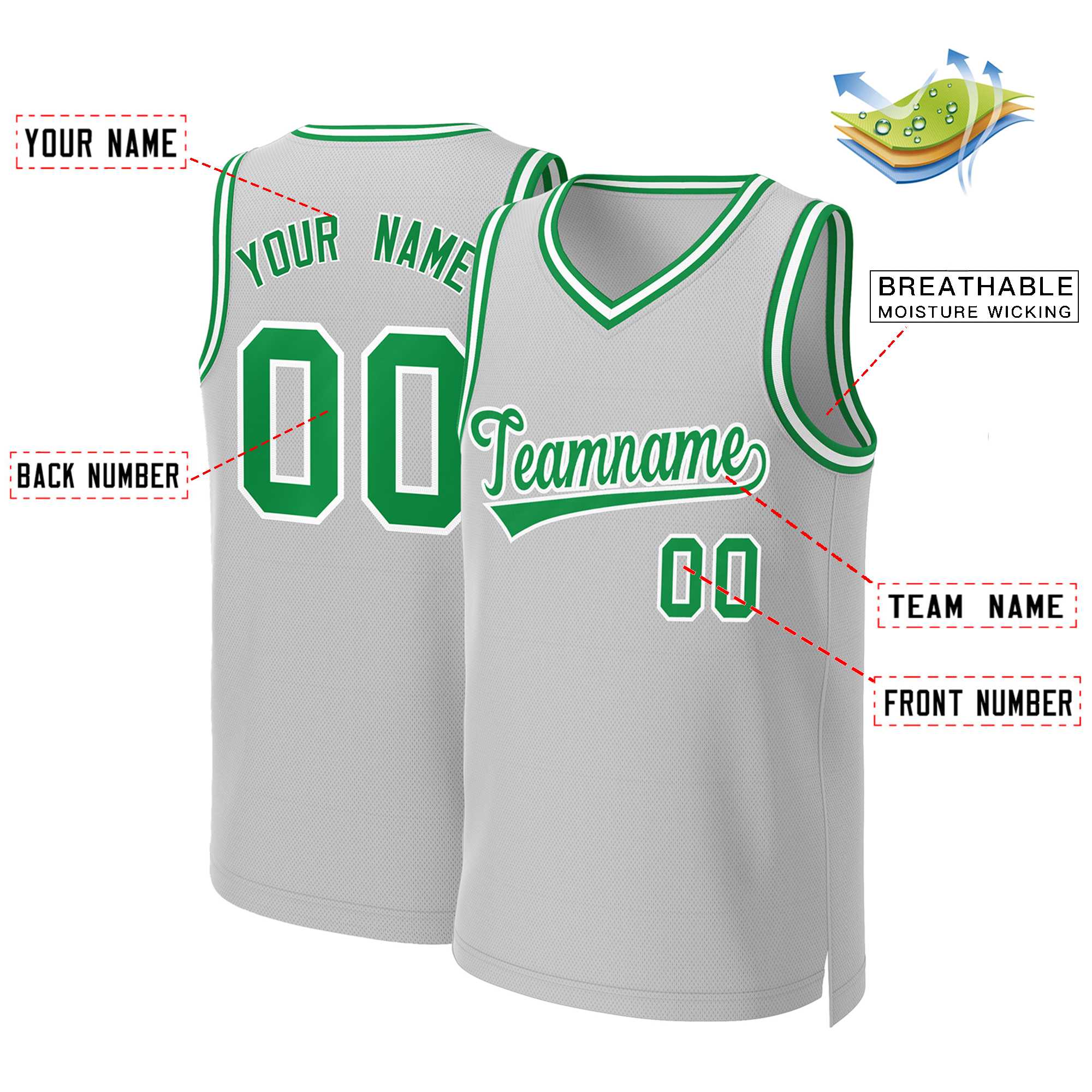 Custom White Red Classic Tops Basketball Jersey | KXKSHOP
