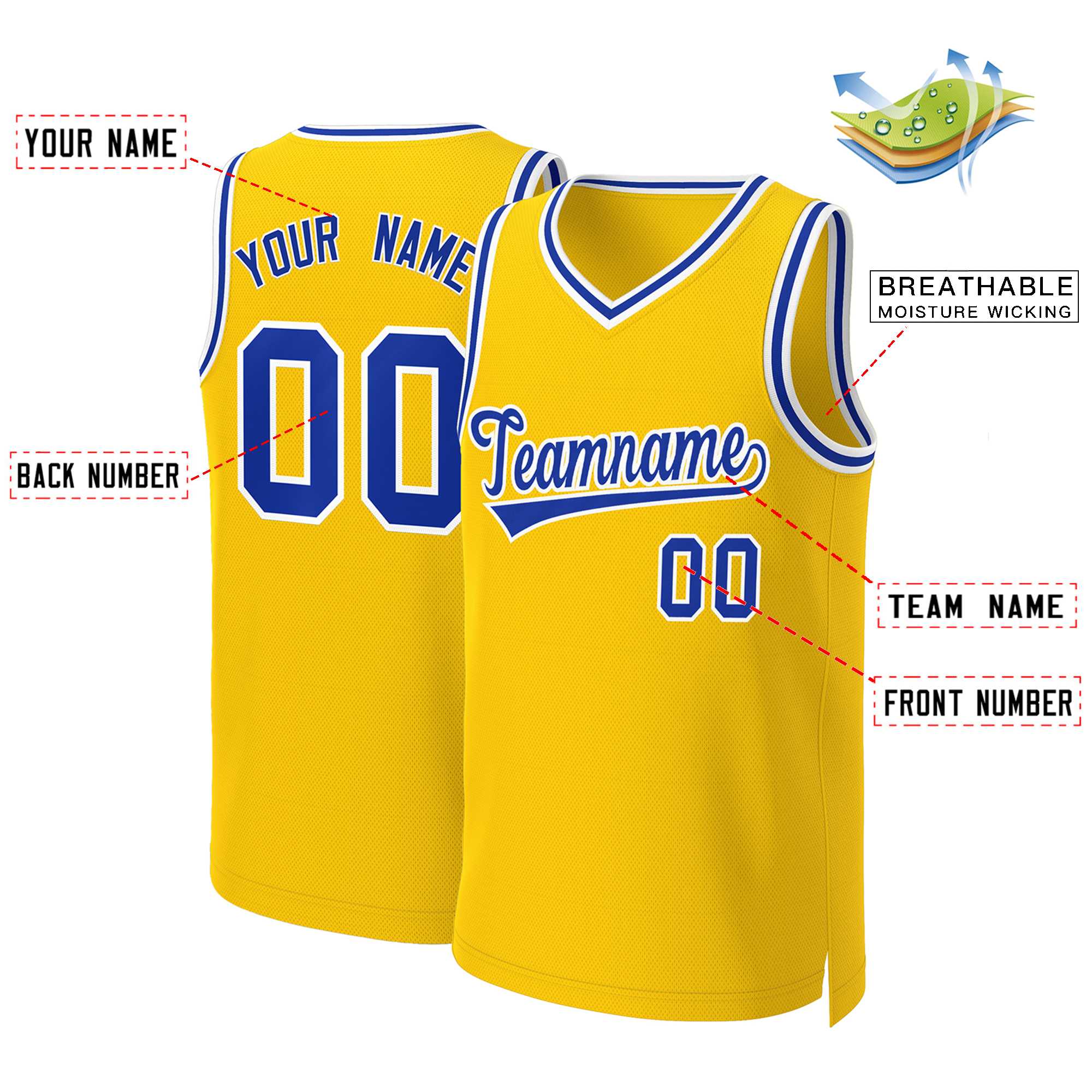 Custom White Red Classic Tops Basketball Jersey | KXKSHOP