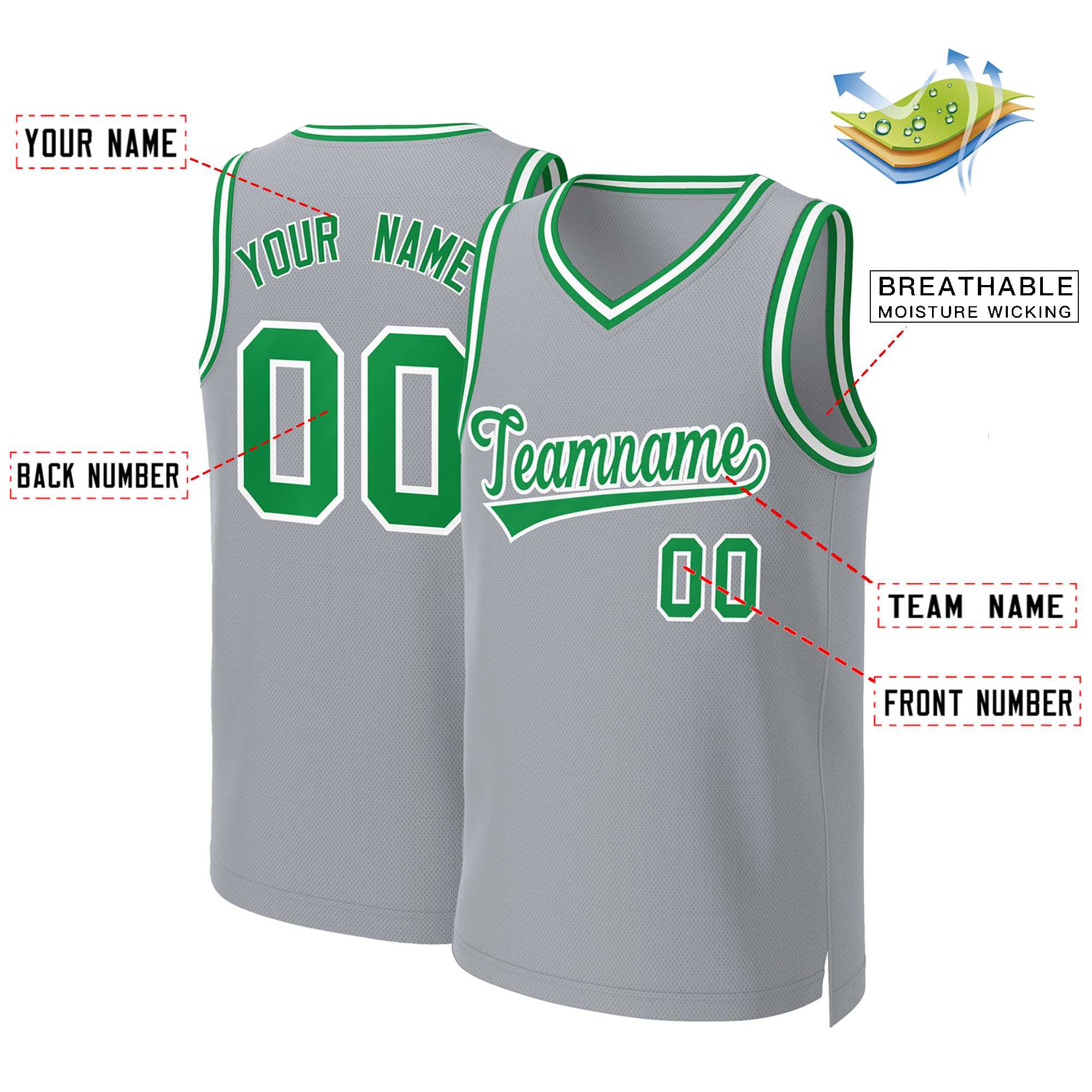 Custom White Red Classic Tops Basketball Jersey | KXKSHOP