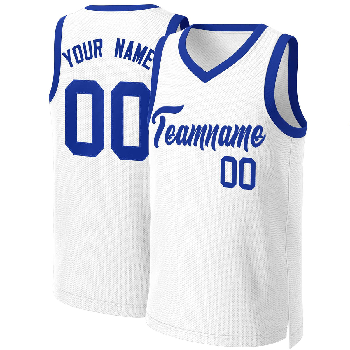 Custom White Red Classic Tops Basketball Jersey | KXKSHOP
