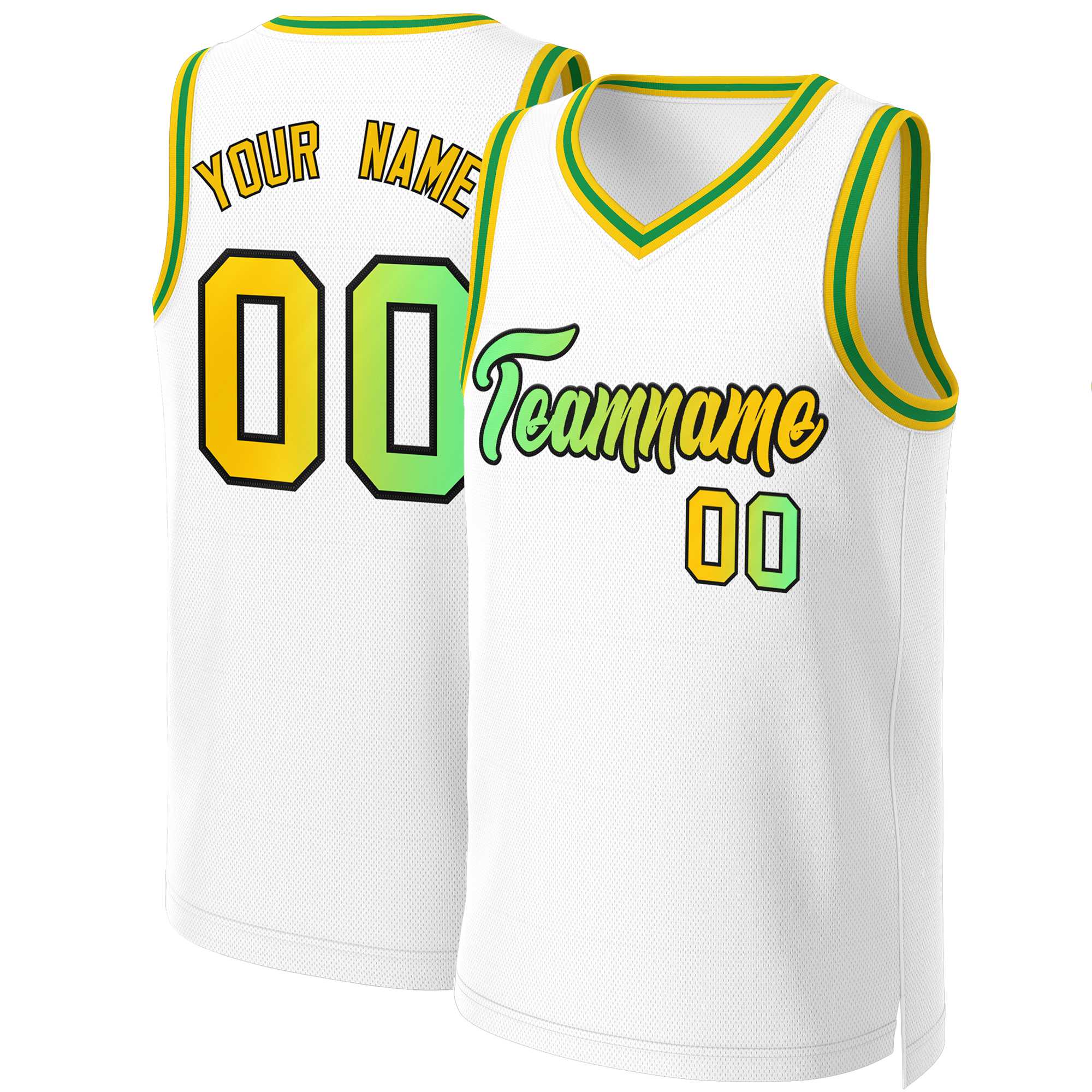 Custom White Red Classic Tops Basketball Jersey | KXKSHOP