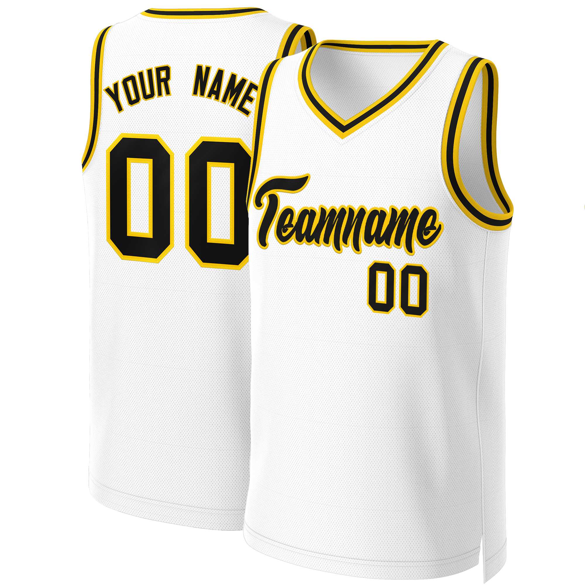 Custom White Red Classic Tops Basketball Jersey | KXKSHOP