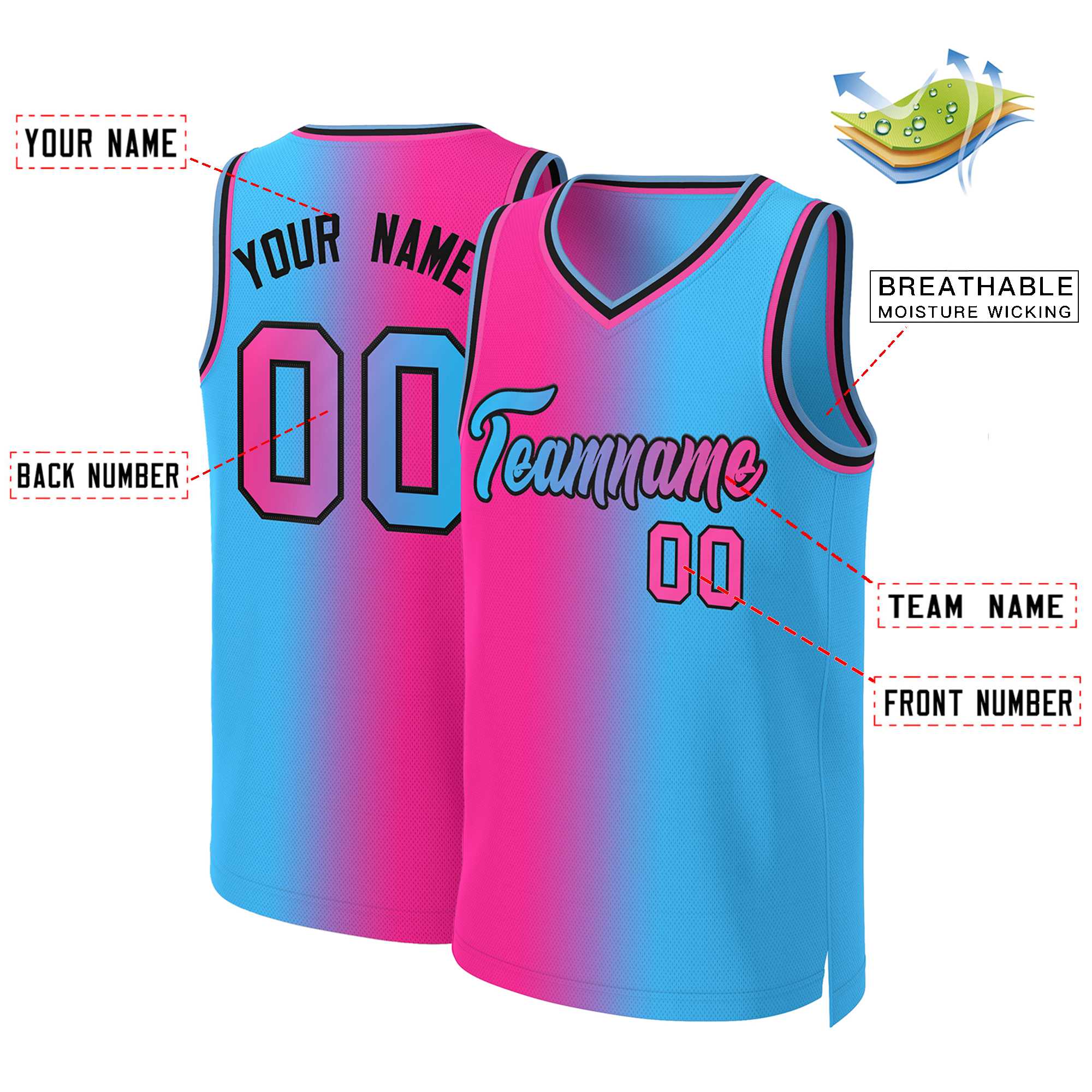 Custom White Red Classic Tops Basketball Jersey | KXKSHOP