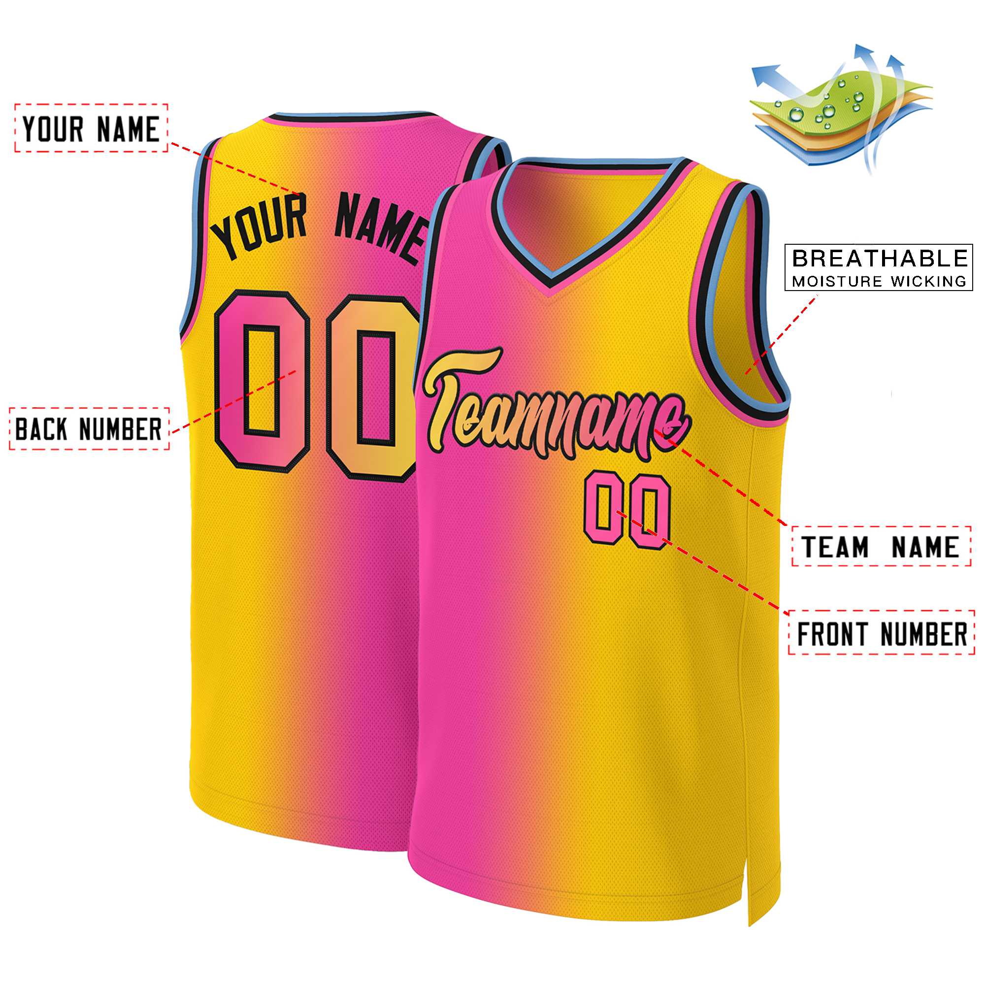Custom White Red Classic Tops Basketball Jersey | KXKSHOP
