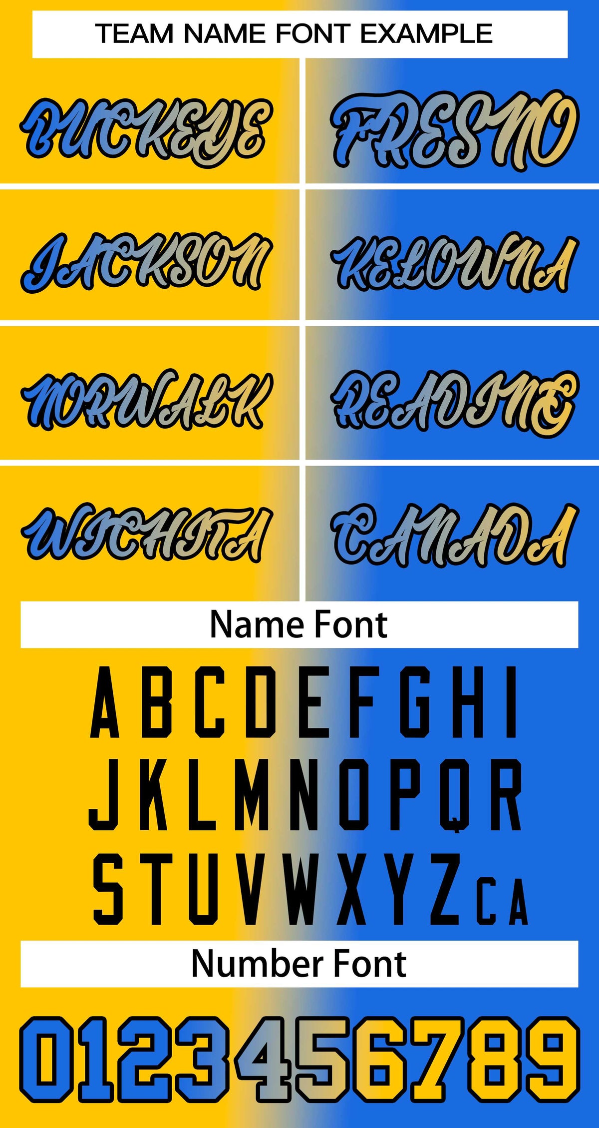 Maillot de basket-ball personnalisé dégradé jaune bleu-noir