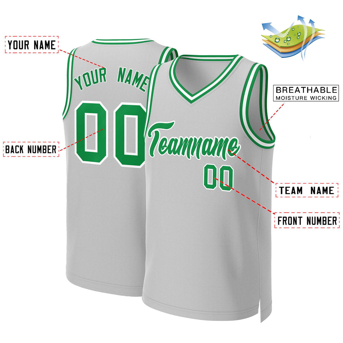 Custom White Red Classic Tops Basketball Jersey | KXKSHOP