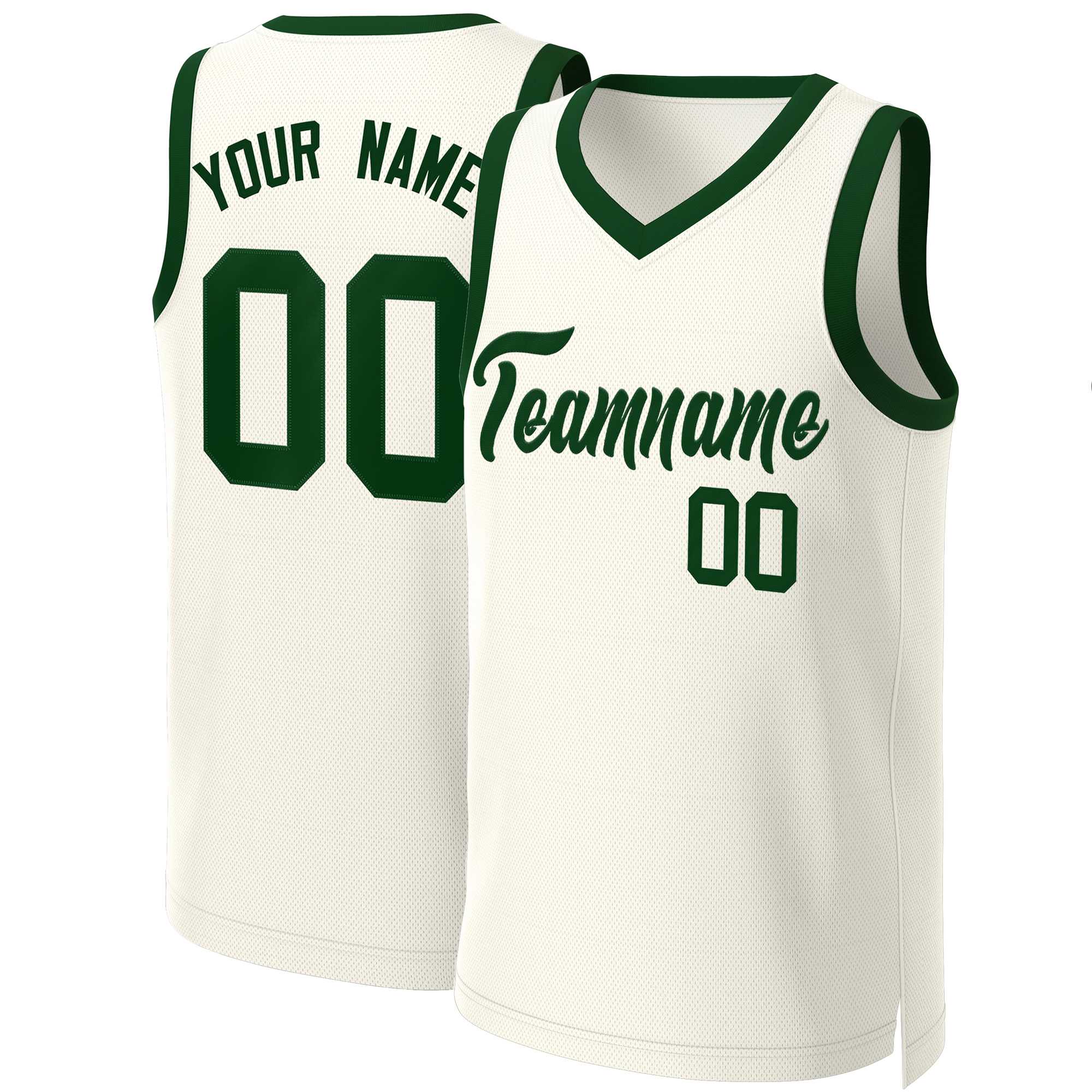Custom White Red Classic Tops Basketball Jersey | KXKSHOP