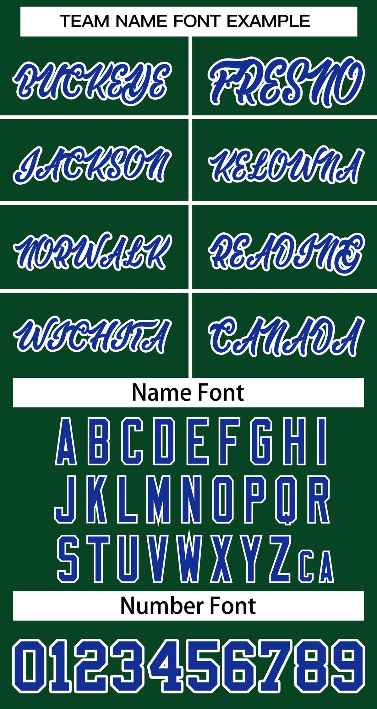 Maillot de basket-ball classique personnalisé vert royal-blanc