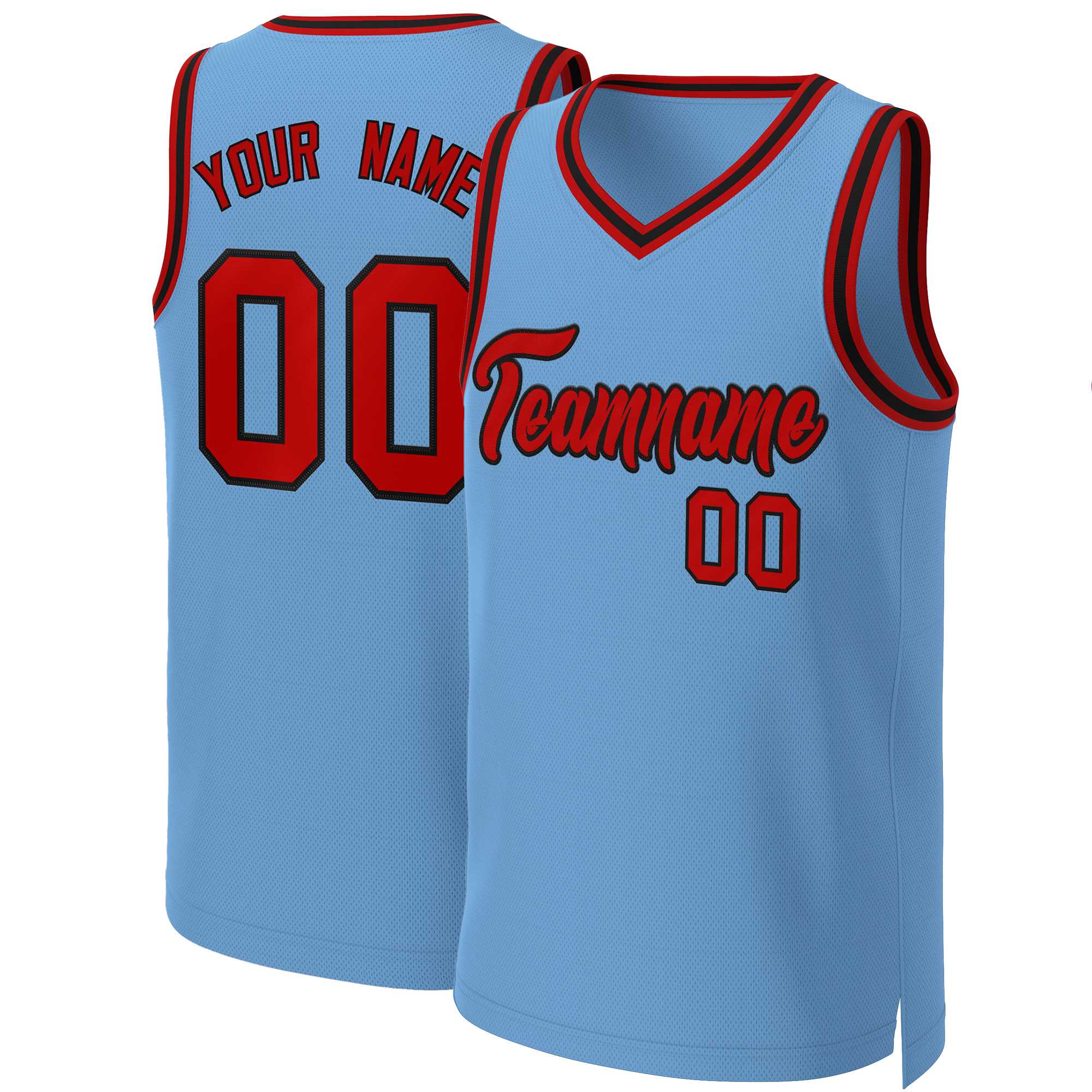 Custom White Red Classic Tops Basketball Jersey | KXKSHOP