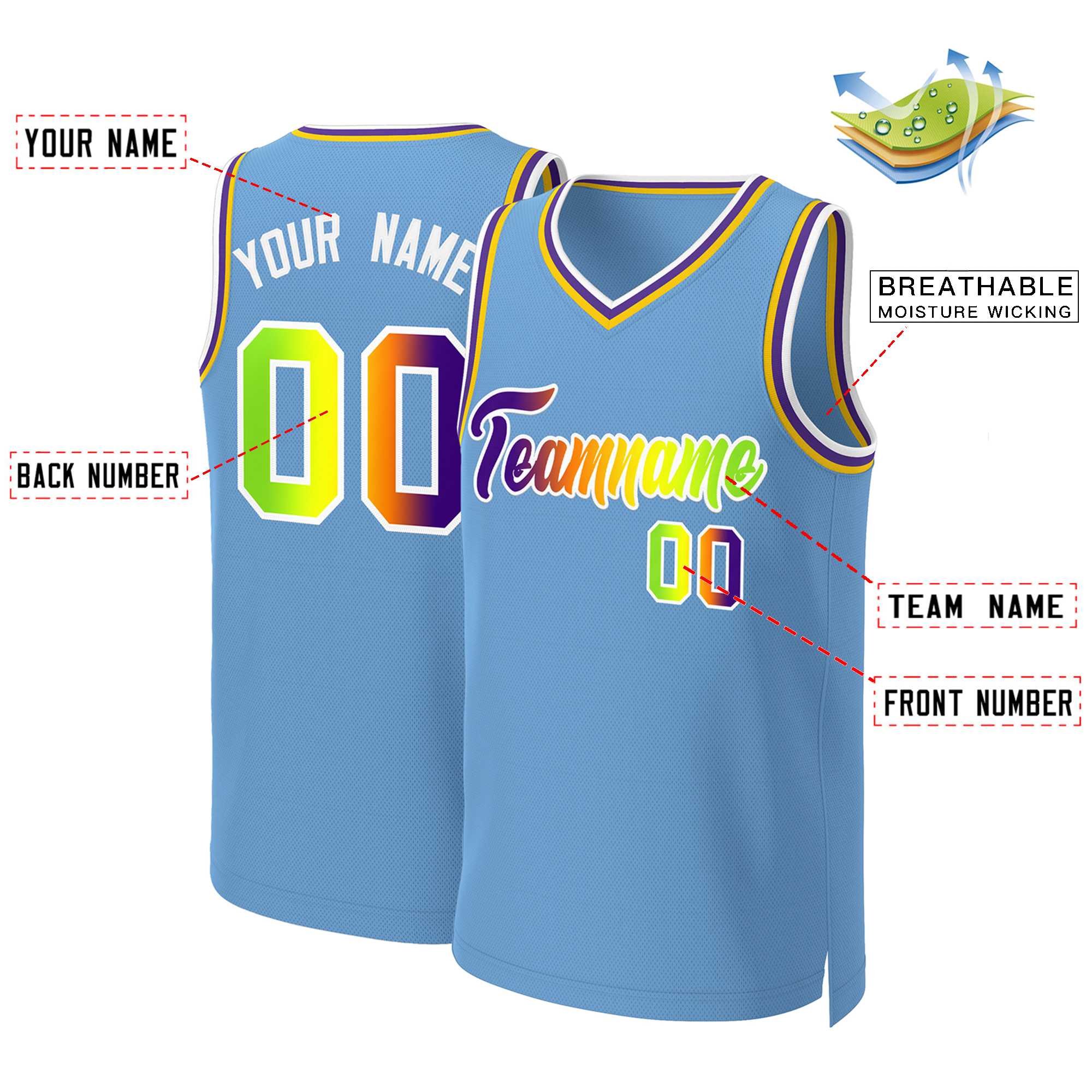 Custom White Red Classic Tops Basketball Jersey | KXKSHOP