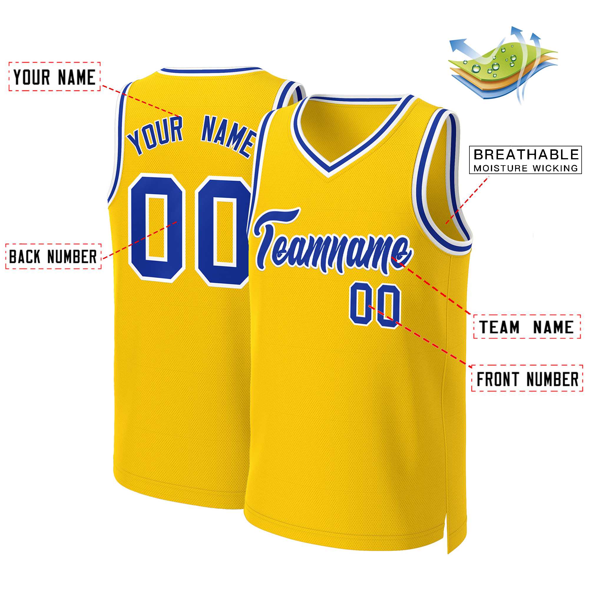 Custom White Red Classic Tops Basketball Jersey | KXKSHOP