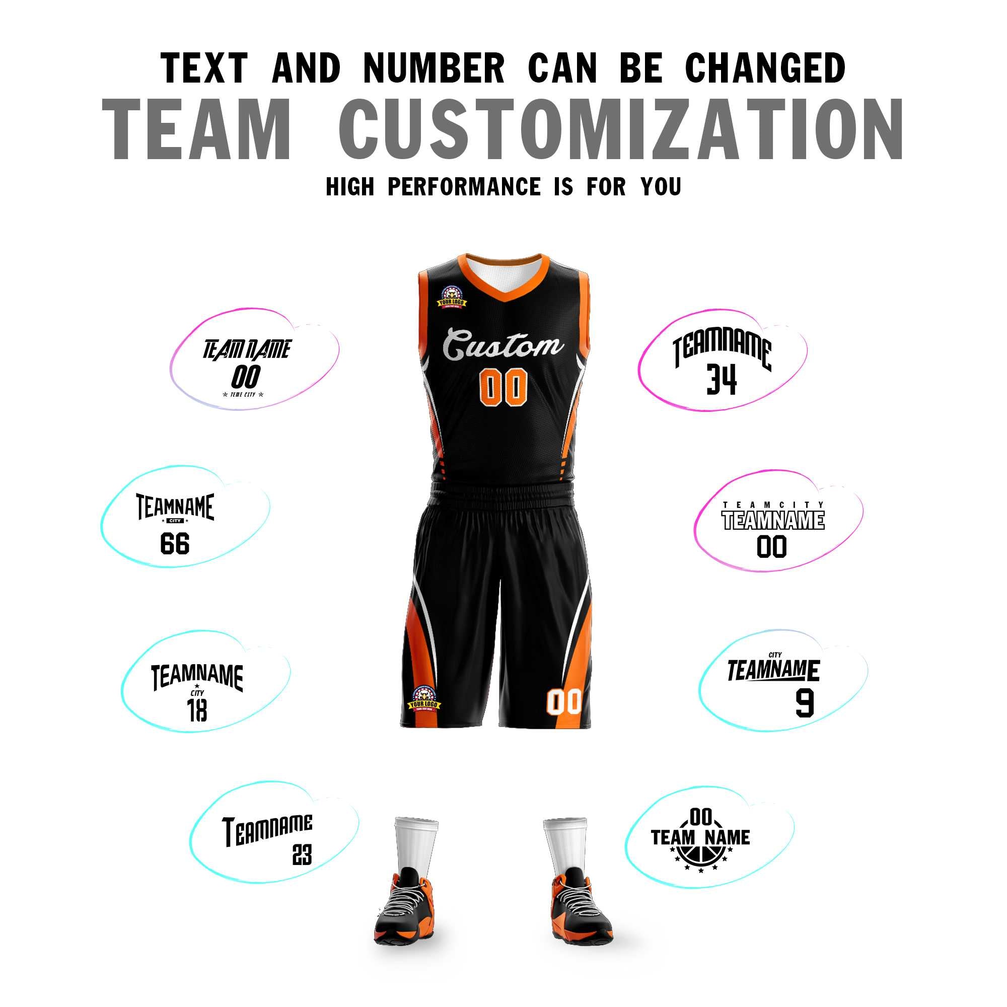 Custom Black White Classic Kits Mesh Basketball Jersey