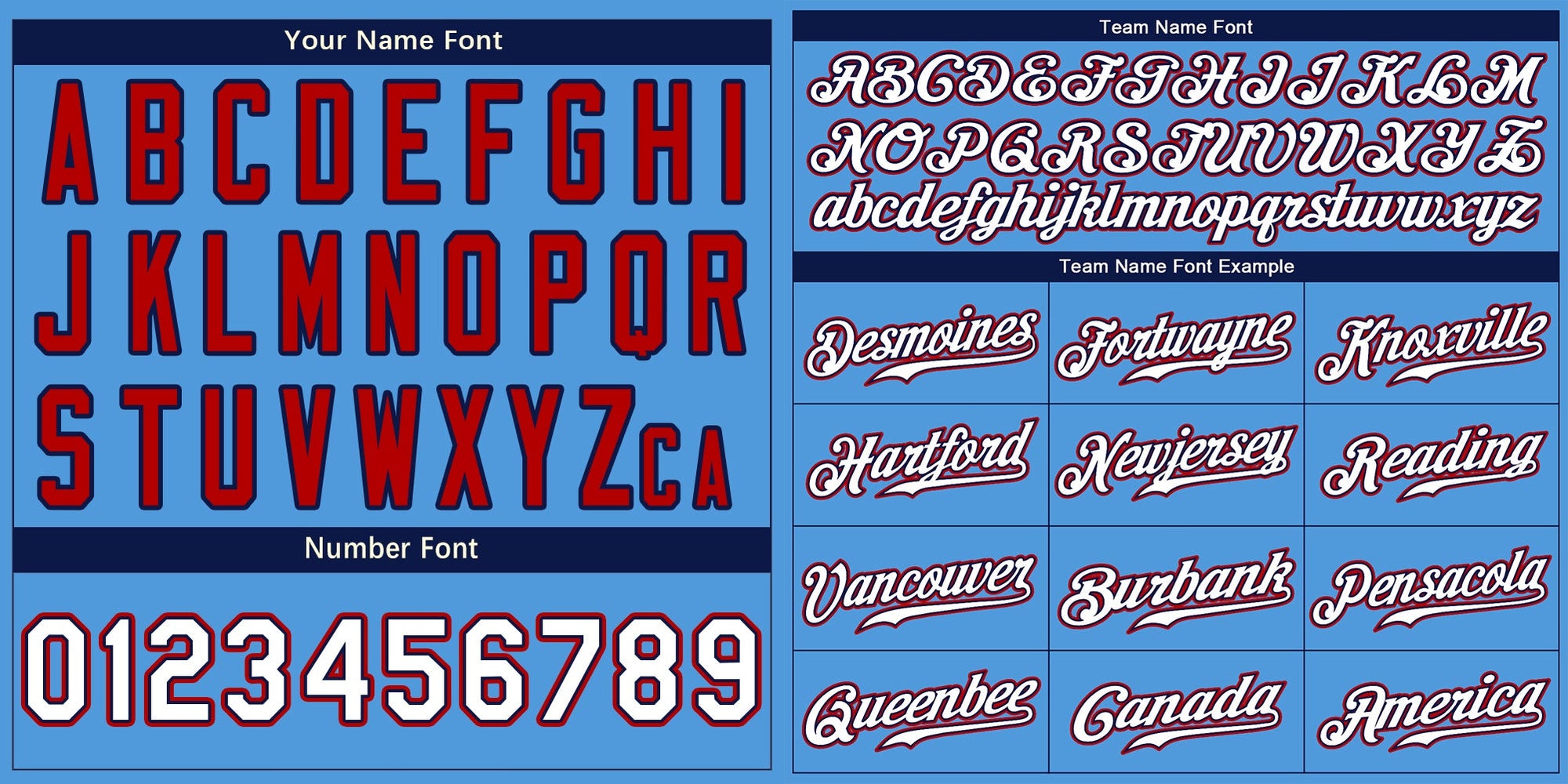 Custom Powder Blue White-Red Classic Style Authentic Baseball Jersey