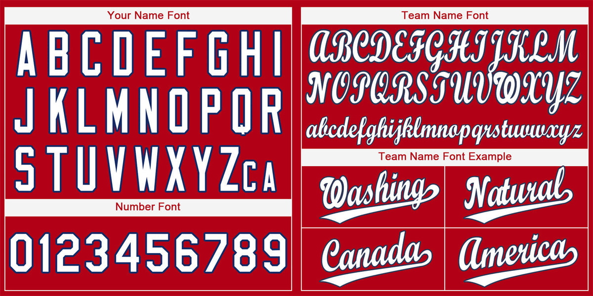 Custom Red White-Navy Classic Style Authentic Baseball Jersey