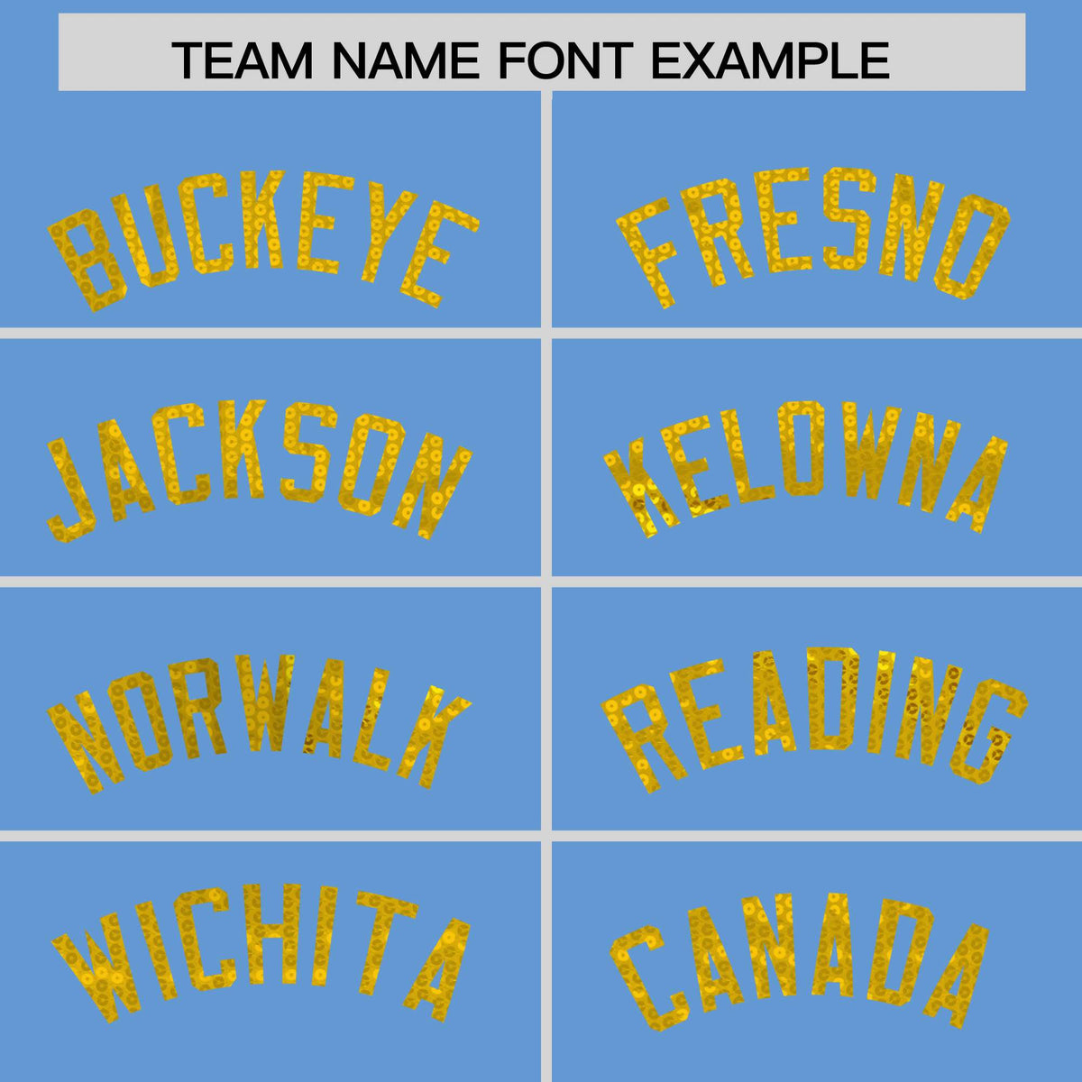 Custom Light Blue Gold Women Basketball Jersey Sequined Dress|KXKSHOP