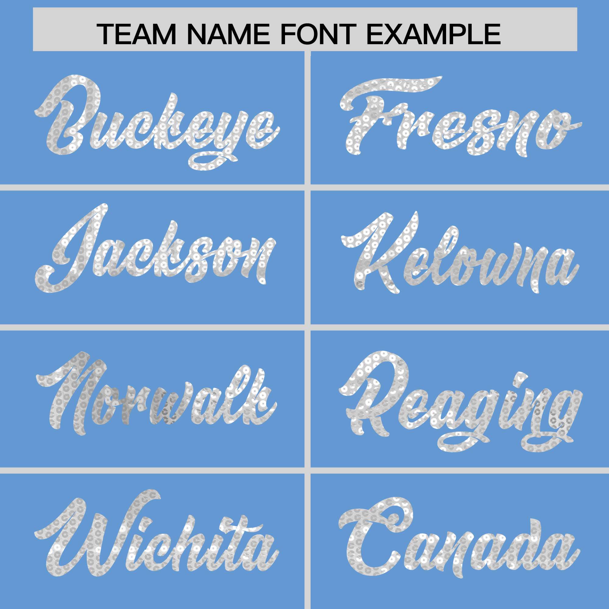 Custom Light Blue White Women Basketball Jersey Sequined Dress|KXKSHOP