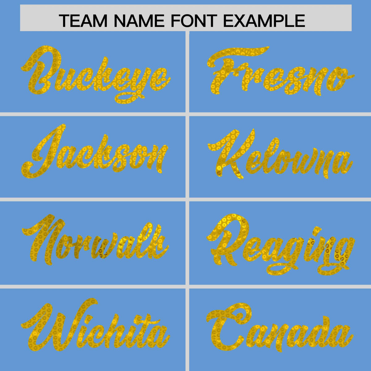 Custom Light Blue Gold Women Basketball Jersey Sequined Dress|KXKSHOP