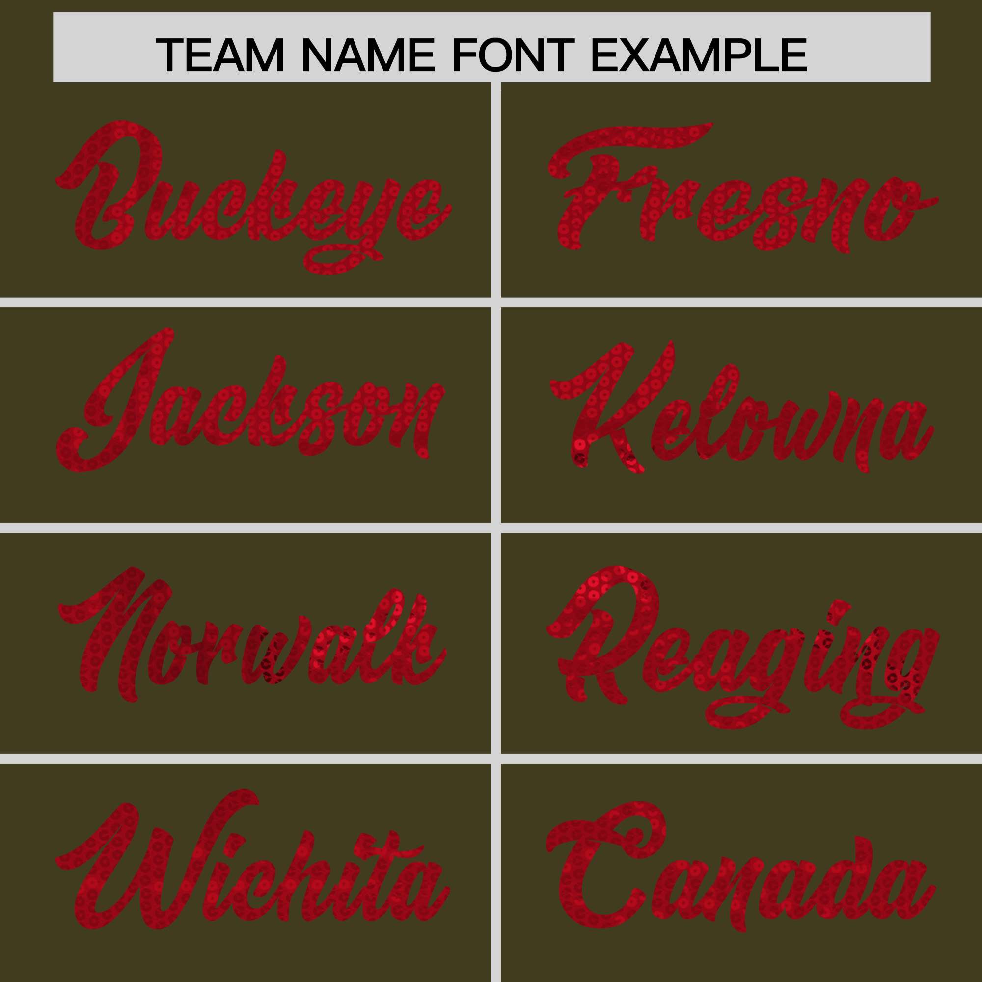 Custom Olive Red Women Basketball Jersey Sequined Dress|KXKSHOP