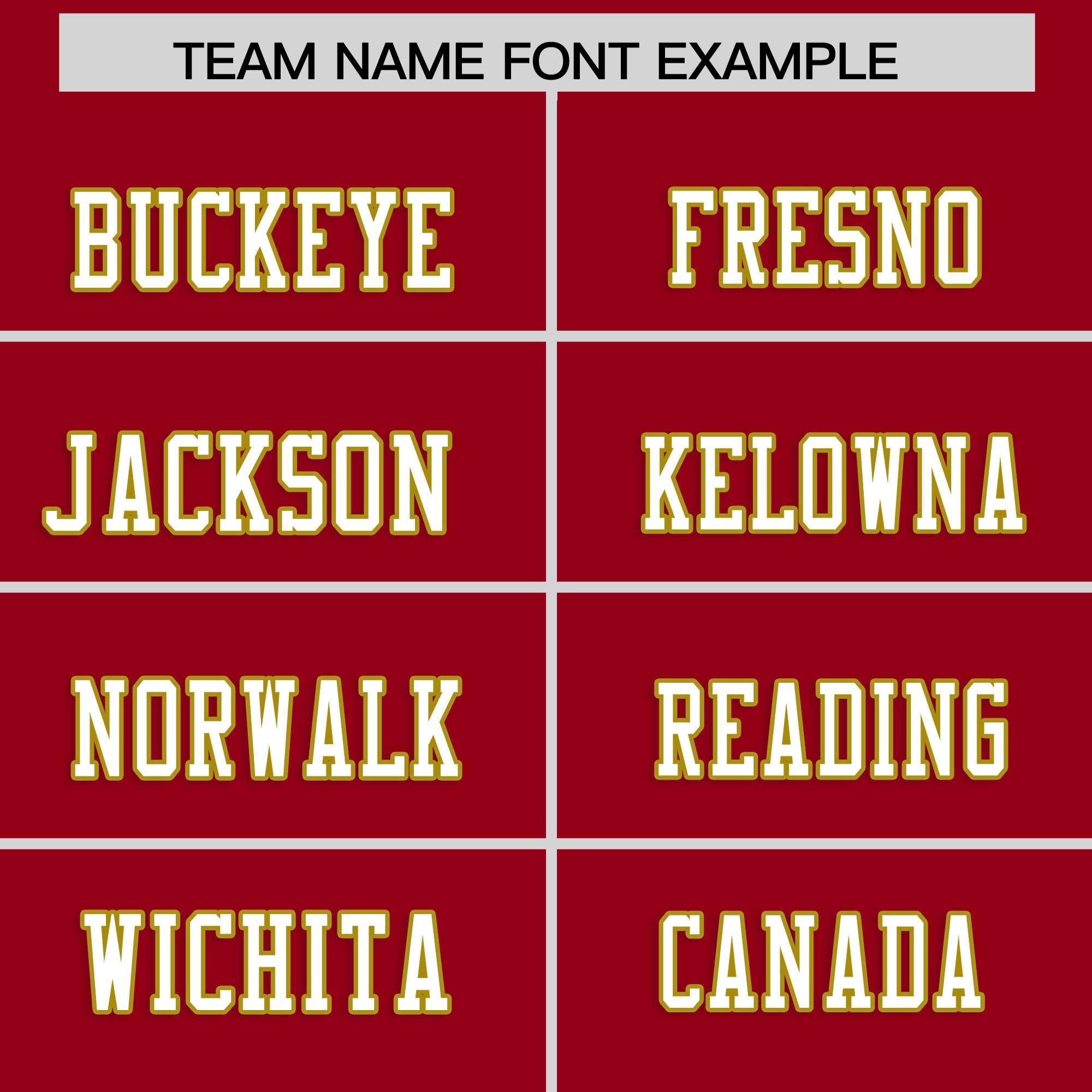 Custom Red Color Block Mesh Authentic American Football Jersey