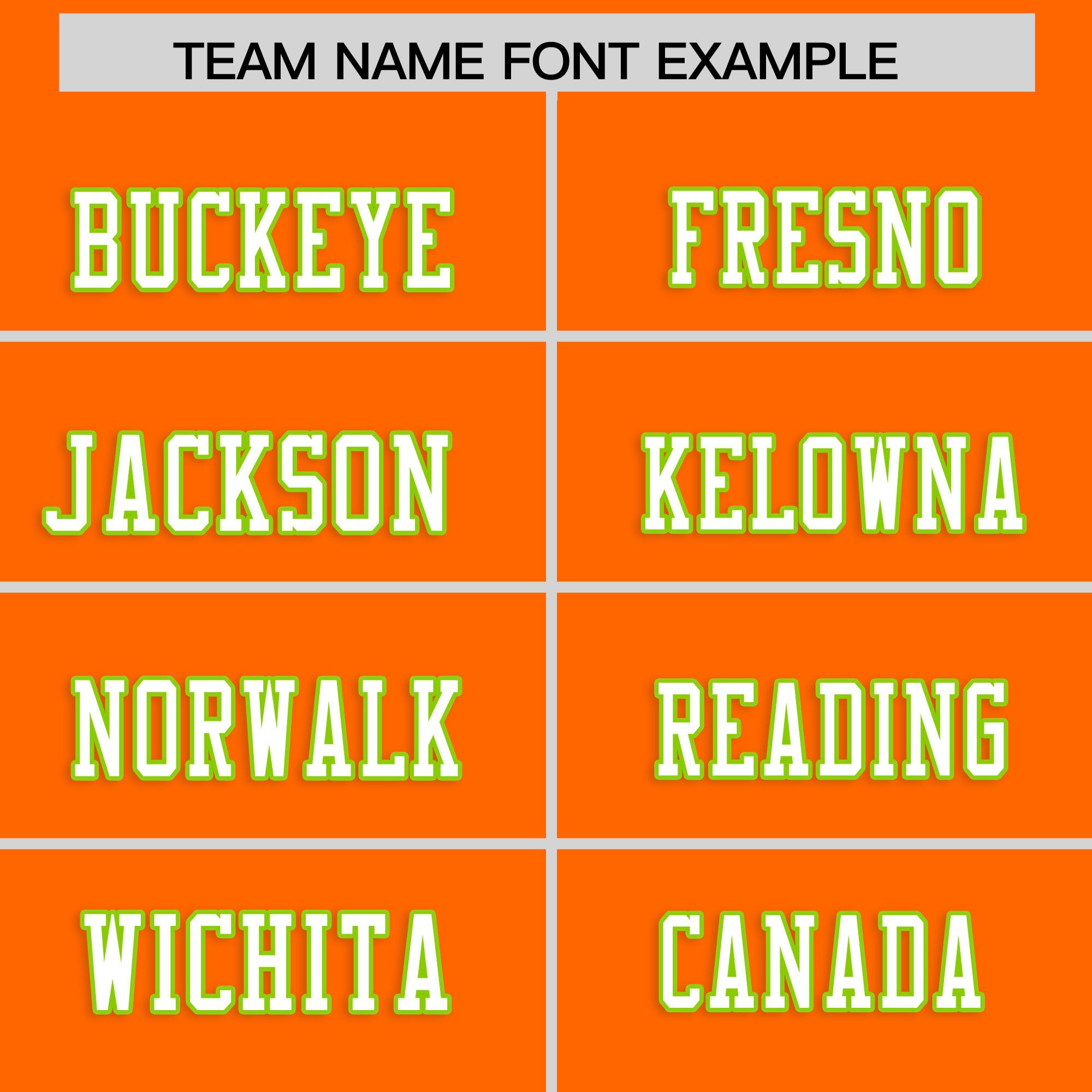 Custom Orange Color Block Mesh Authentic American Football Jersey
