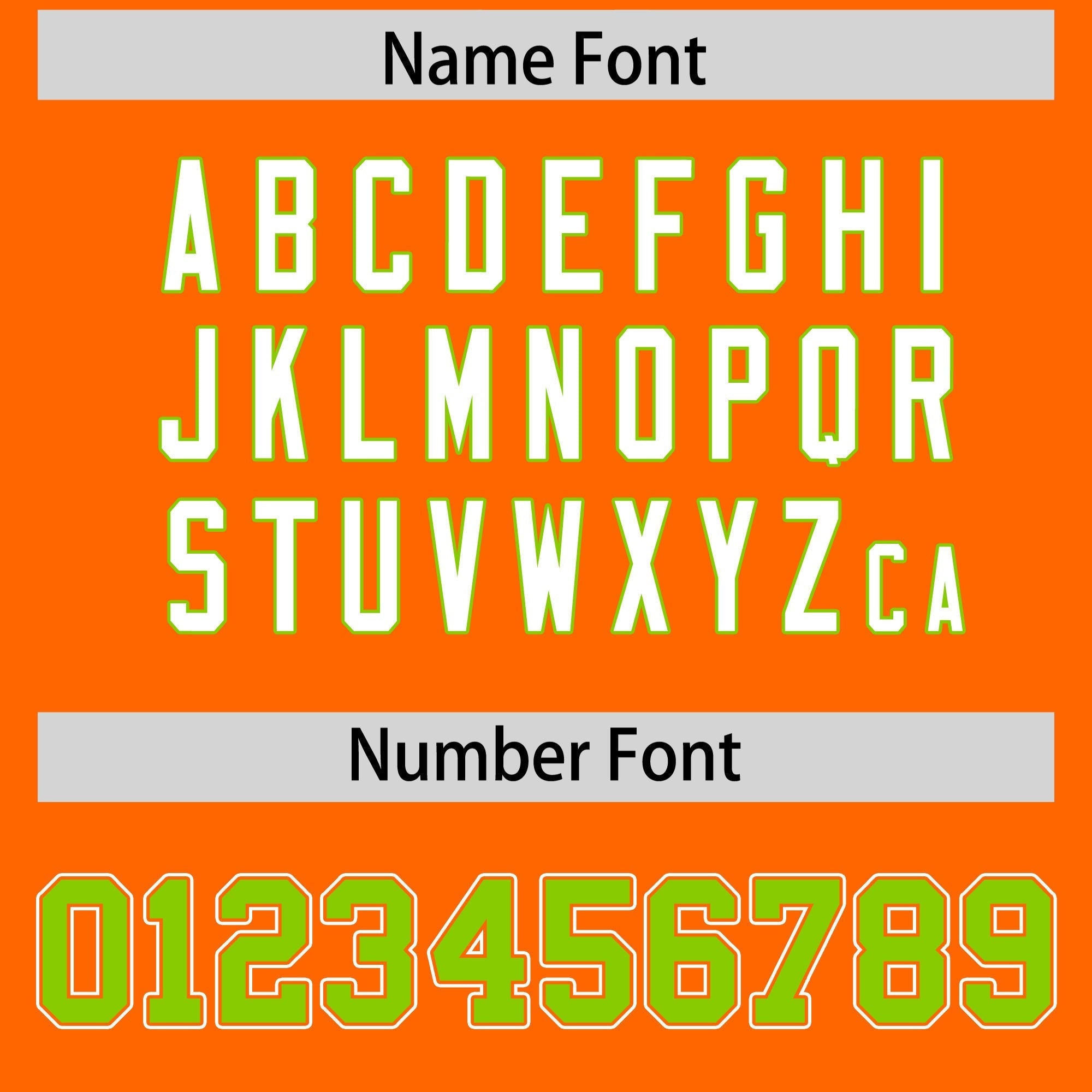 Custom Orange Color Block Mesh Authentic American Football Jersey