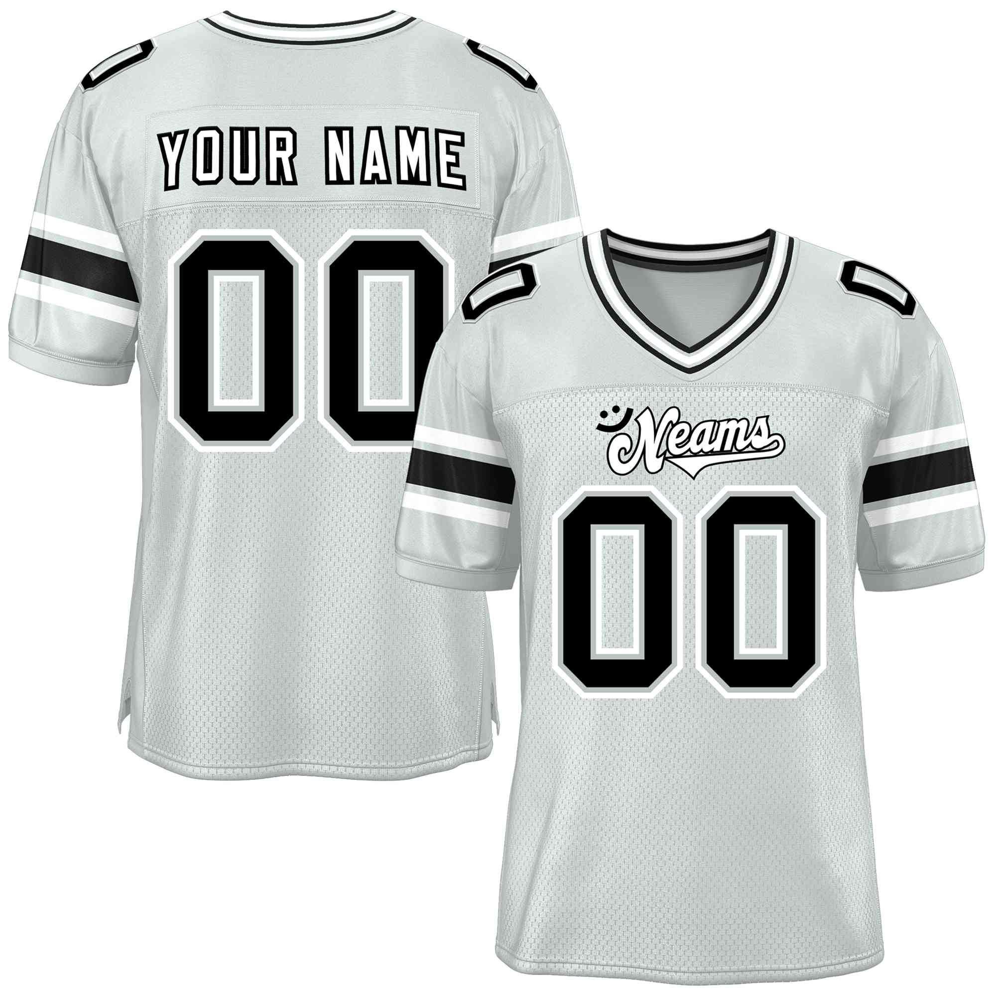 Custom Red Navy-White Classic Style Mesh American Football Jersey | KXKSHOP