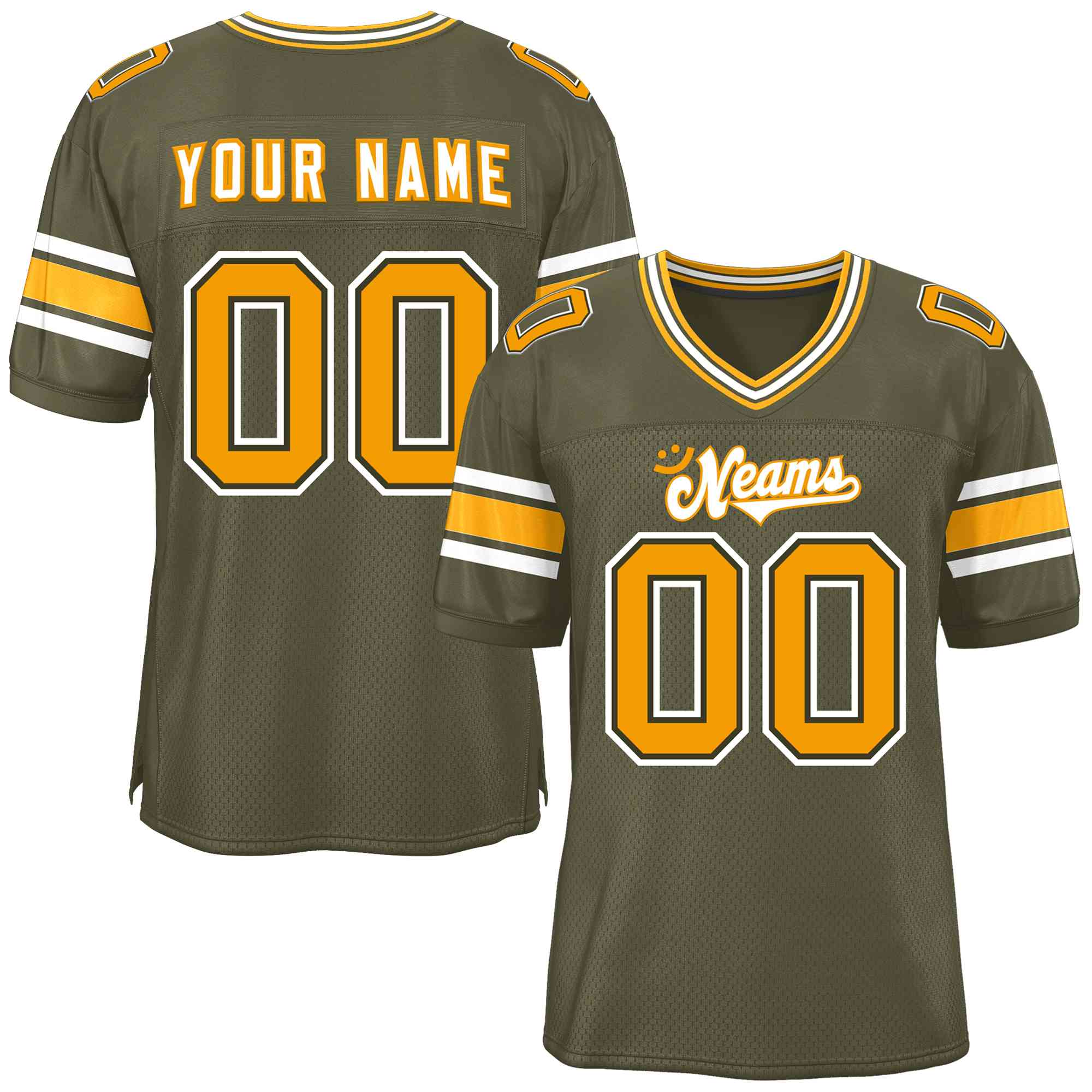Custom Red Navy-White Classic Style Mesh American Football Jersey | KXKSHOP