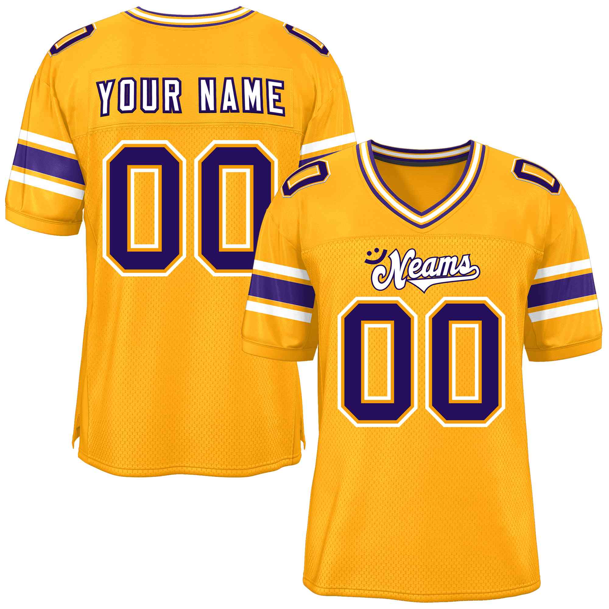 Custom Red Navy-White Classic Style Mesh American Football Jersey | KXKSHOP