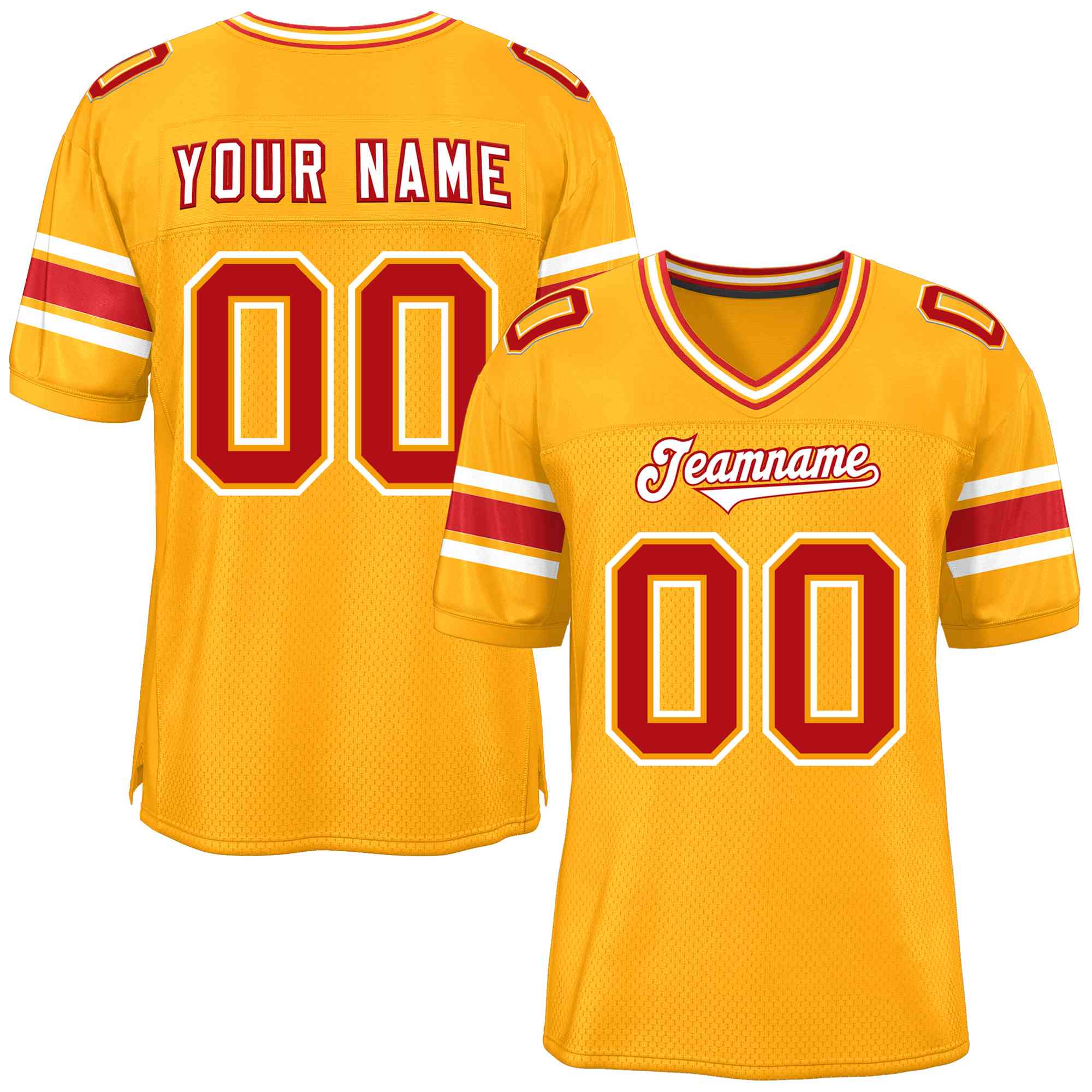 Custom Red Navy-White Classic Style Mesh American Football Jersey | KXKSHOP