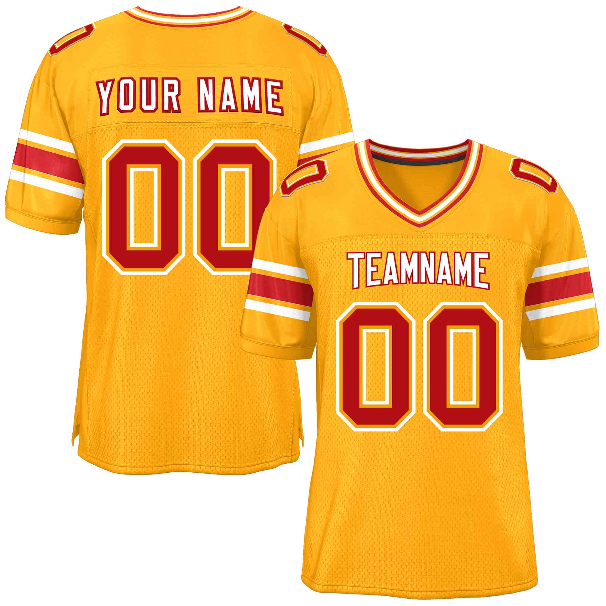 Custom Red Navy-White Classic Style Mesh American Football Jersey | KXKSHOP