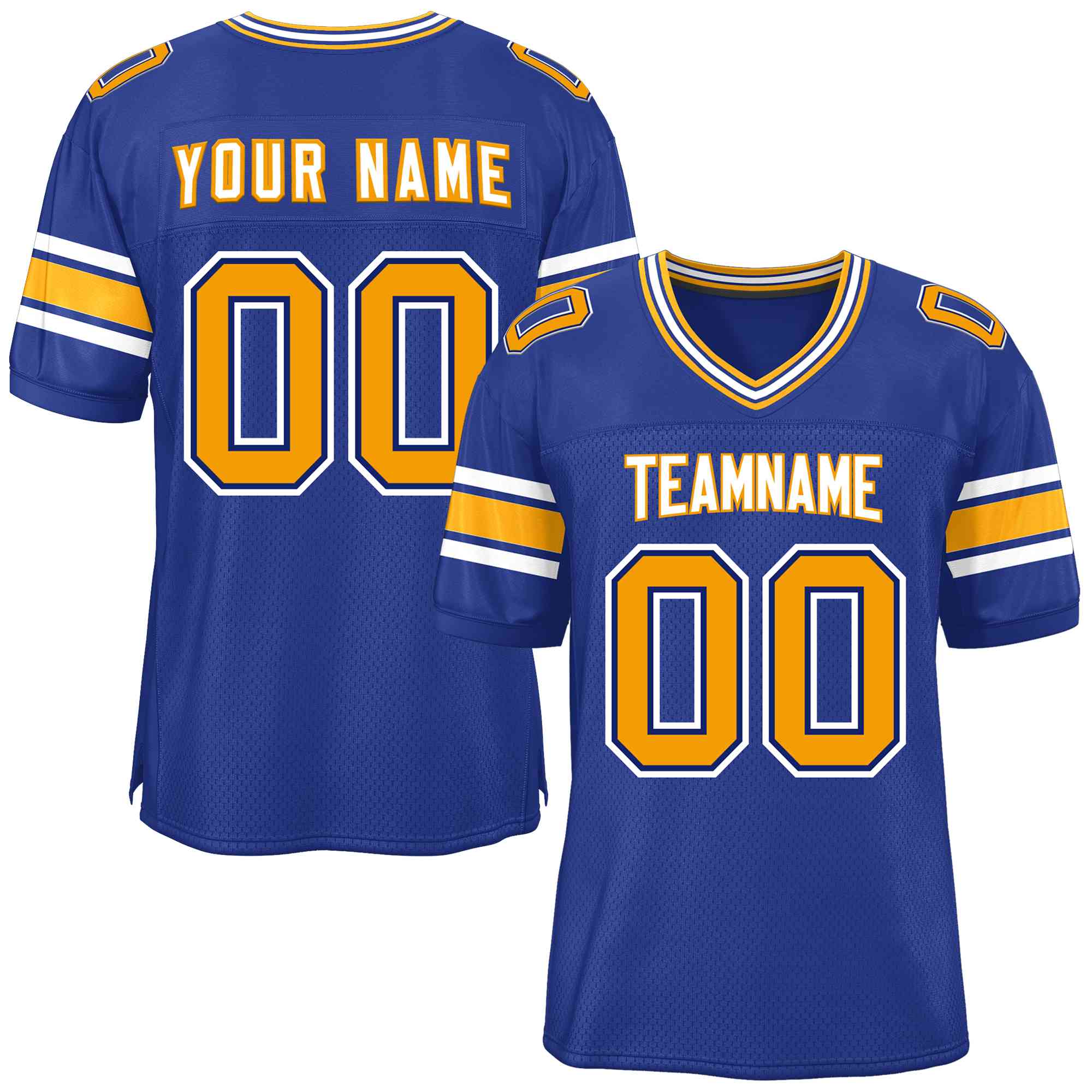 Custom Red Navy-White Classic Style Mesh American Football Jersey | KXKSHOP