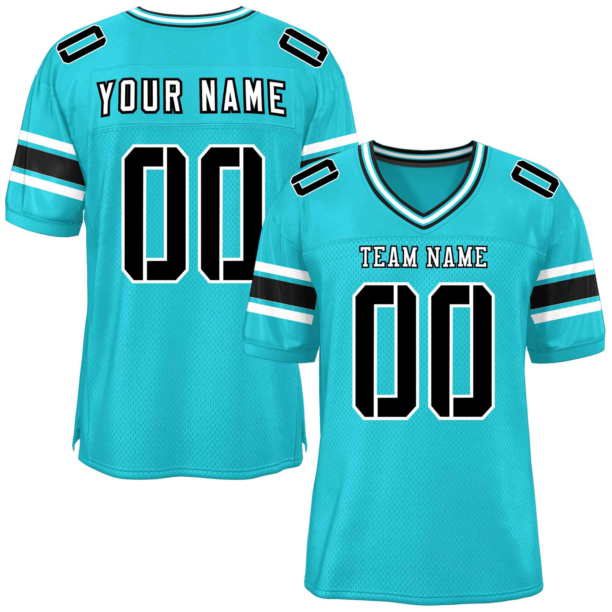 Custom Red Navy-White Classic Style Mesh American Football Jersey | KXKSHOP