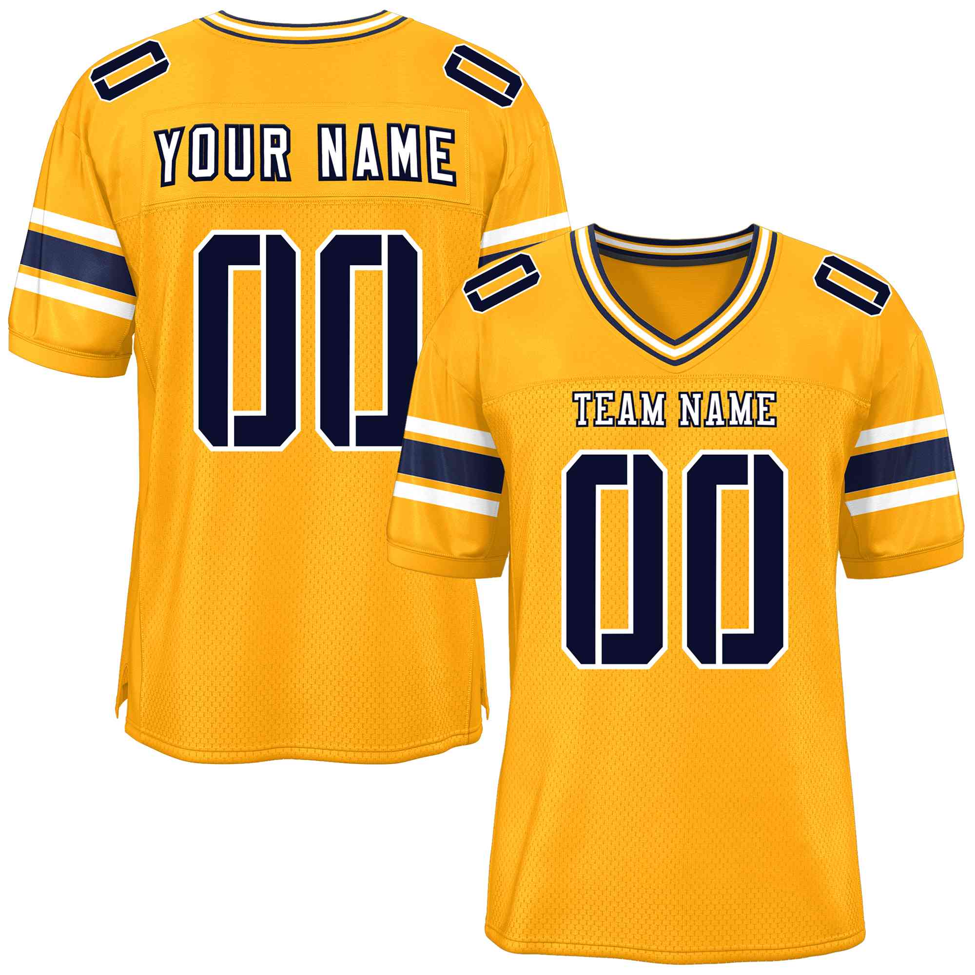 Custom Red Navy-White Classic Style Mesh American Football Jersey | KXKSHOP
