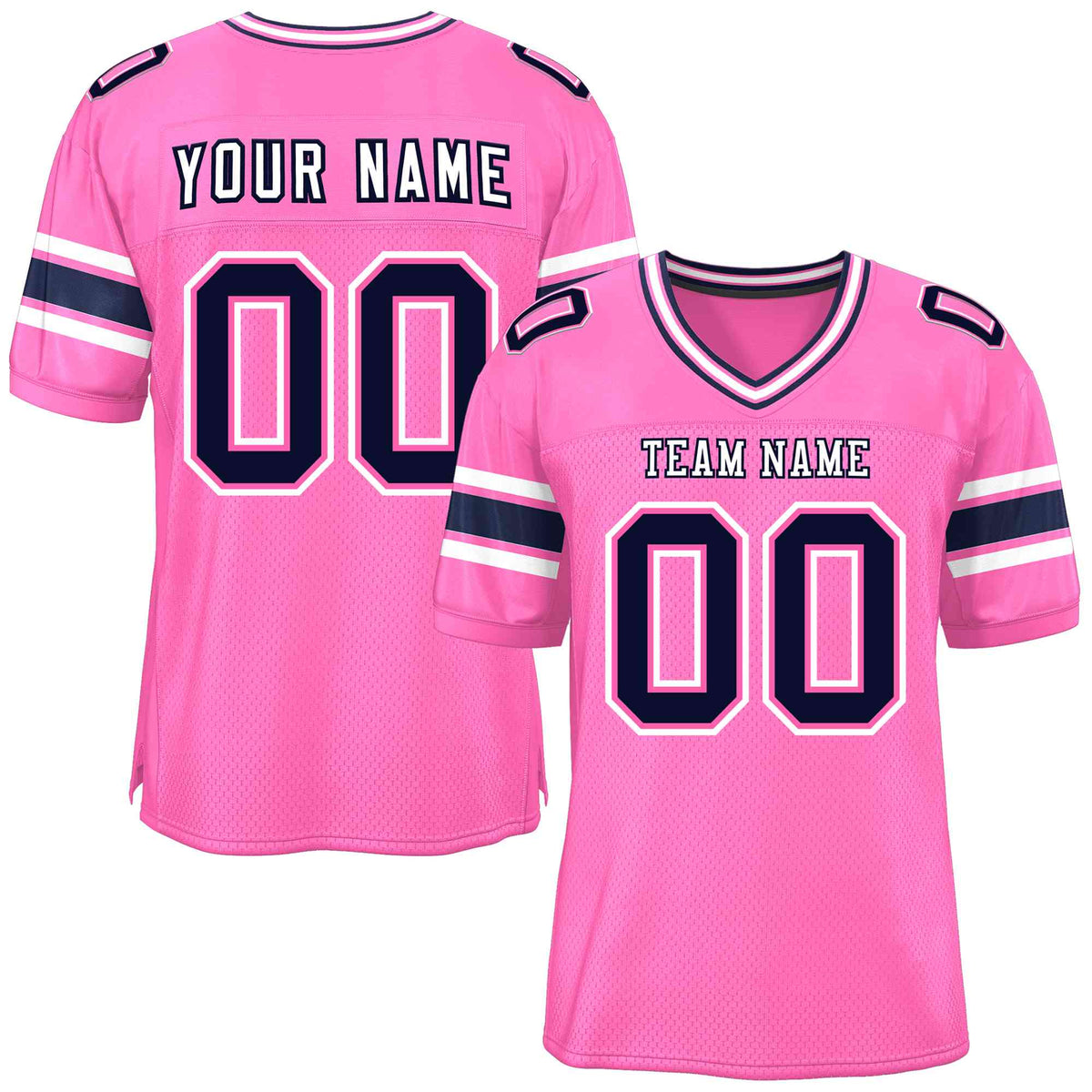 Custom Pink Personalized Classic American Football Jersey | KXKSHOP