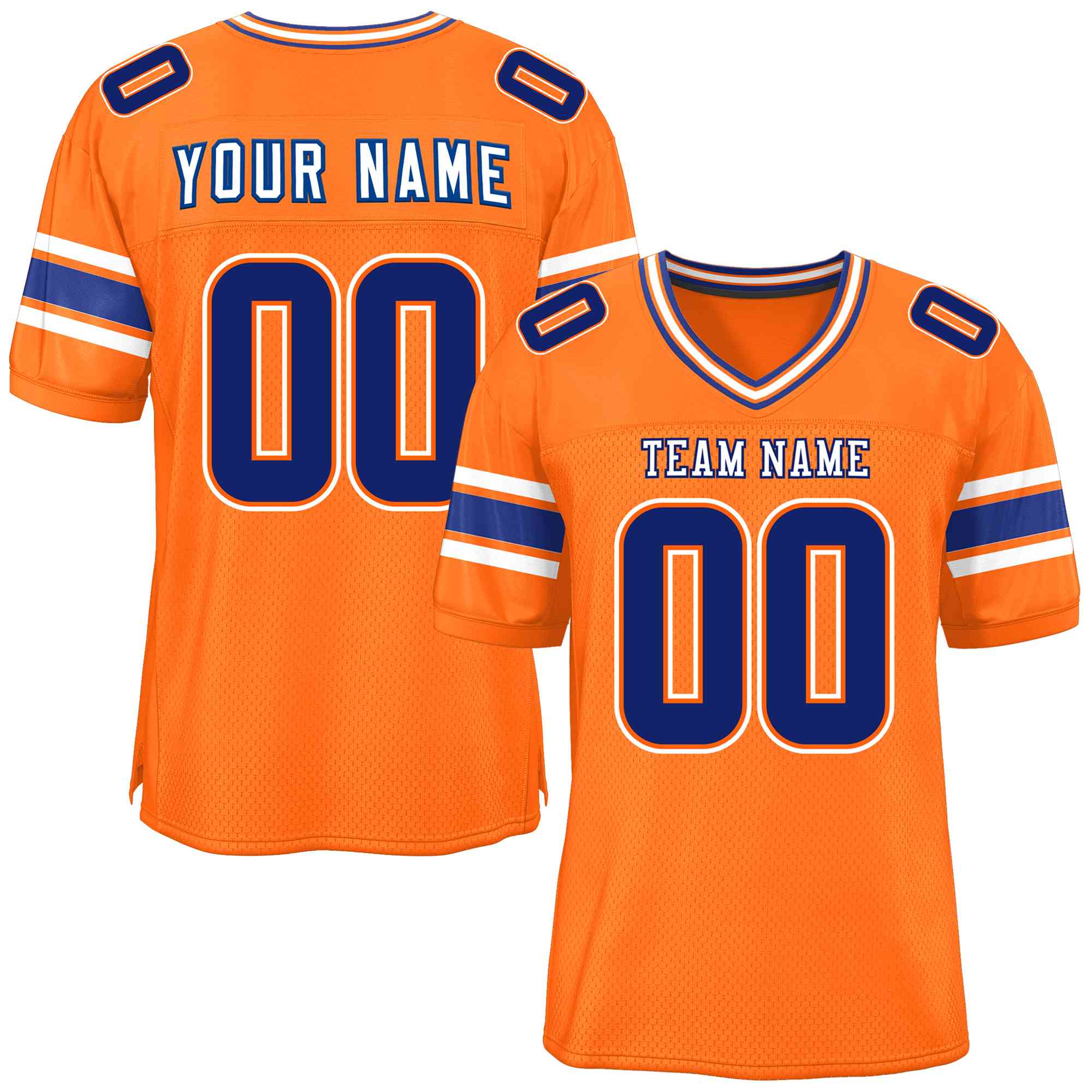 Custom Red Navy-White Classic Style Mesh American Football Jersey | KXKSHOP