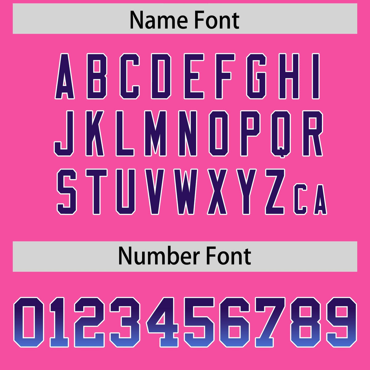 Custom Pink Purple and Powder Blue Sides Gradient Fashion Personalized Team American Football Jersey