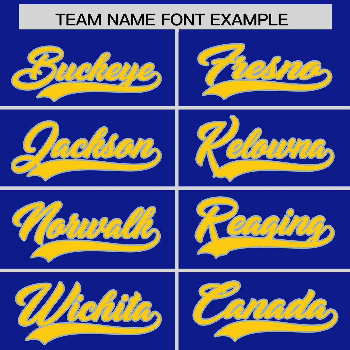 Custom Royal Gold Sides Gradient Fashion Personalized Team American Football Jersey