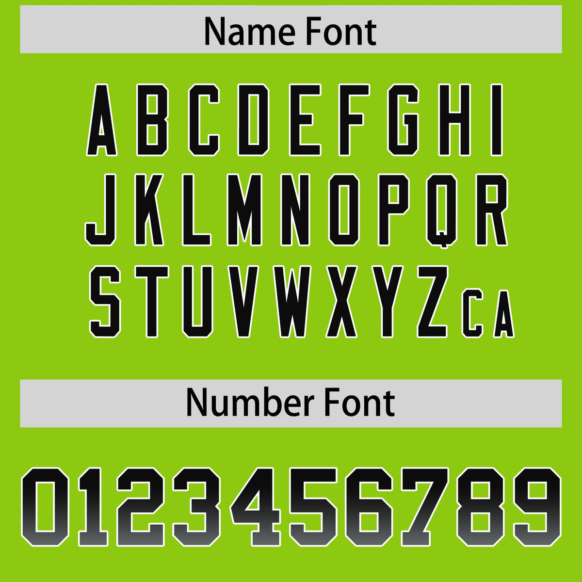 Custom Neon Green Black and White Sides Gradient Fashion Personalized Team American Football Jersey