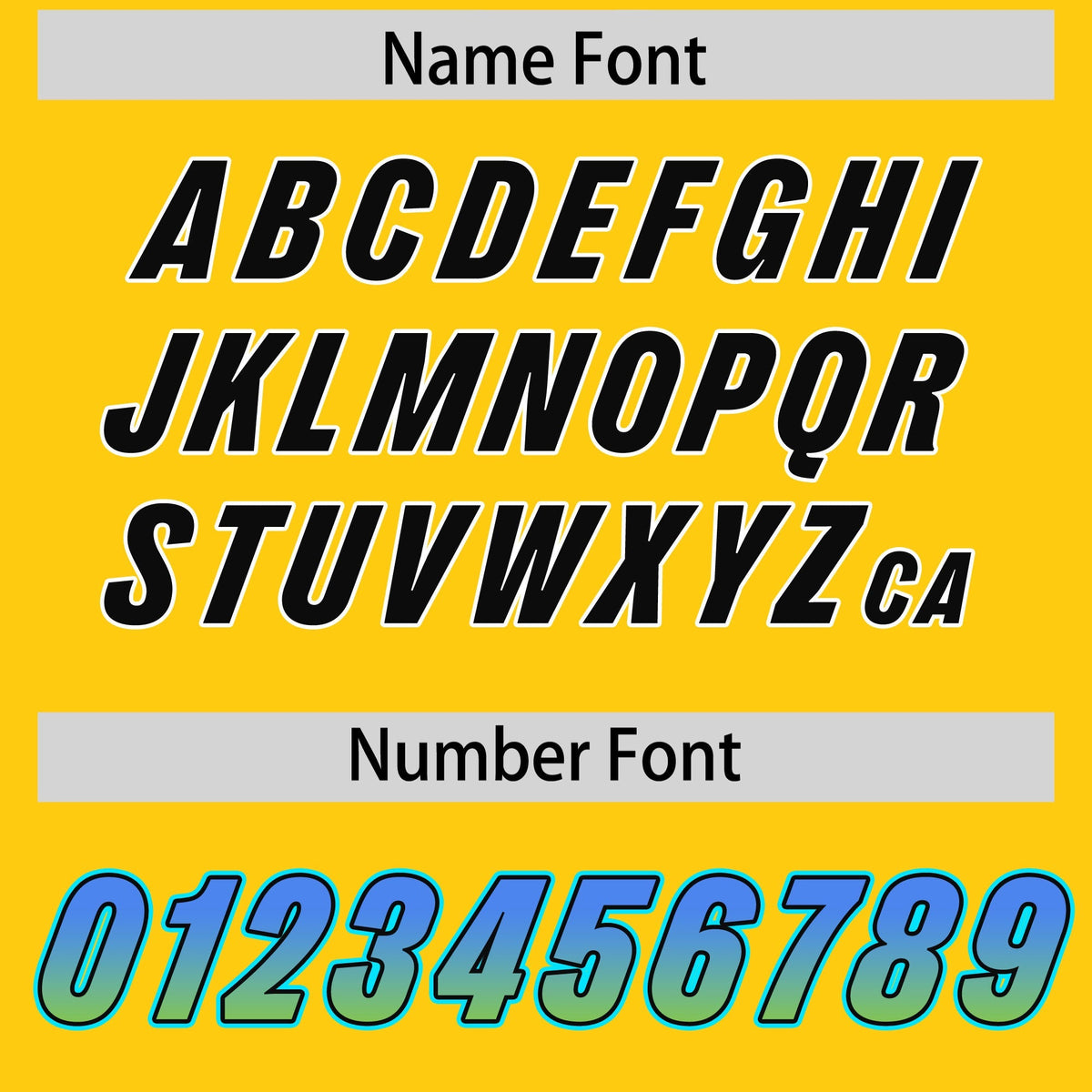 Custom Gold Powder Blue and Neon Green Sides Gradient Fashion Personalized Team American Football Jersey