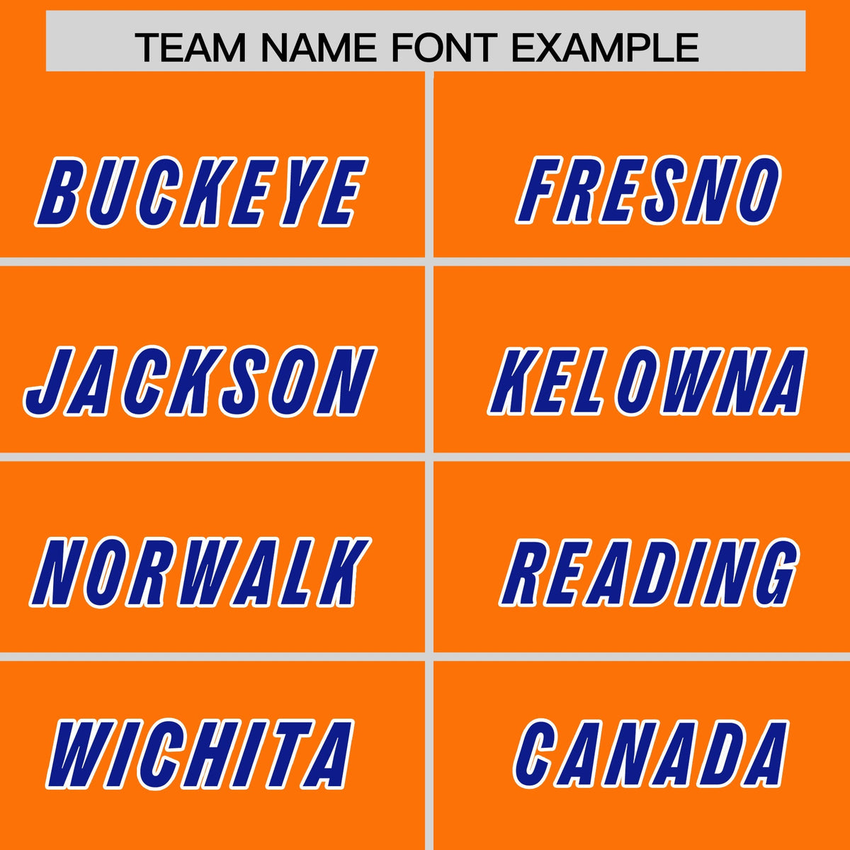 Custom Orange Royal and Powder Blue Sides Gradient Fashion Personalized Team American Football Jersey