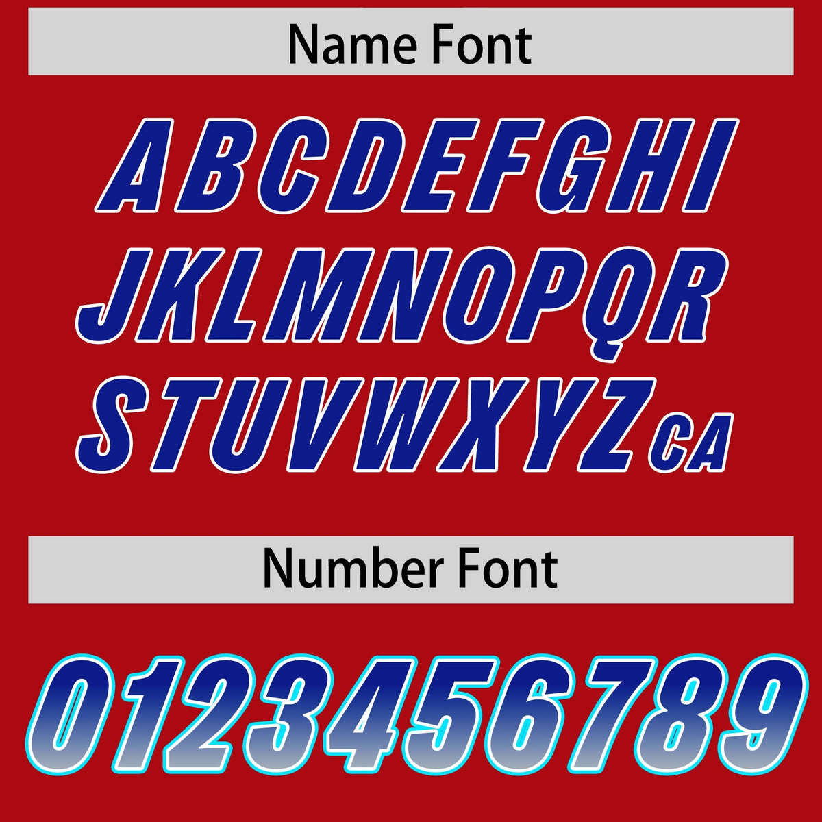 Custom Red Royal and Gray Sides Gradient Fashion Personalized Team American Football Jersey