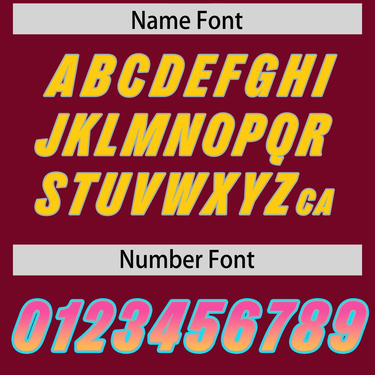 Custom Cardinal Pink and Gold Sides Gradient Fashion Personalized Team American Football Jersey