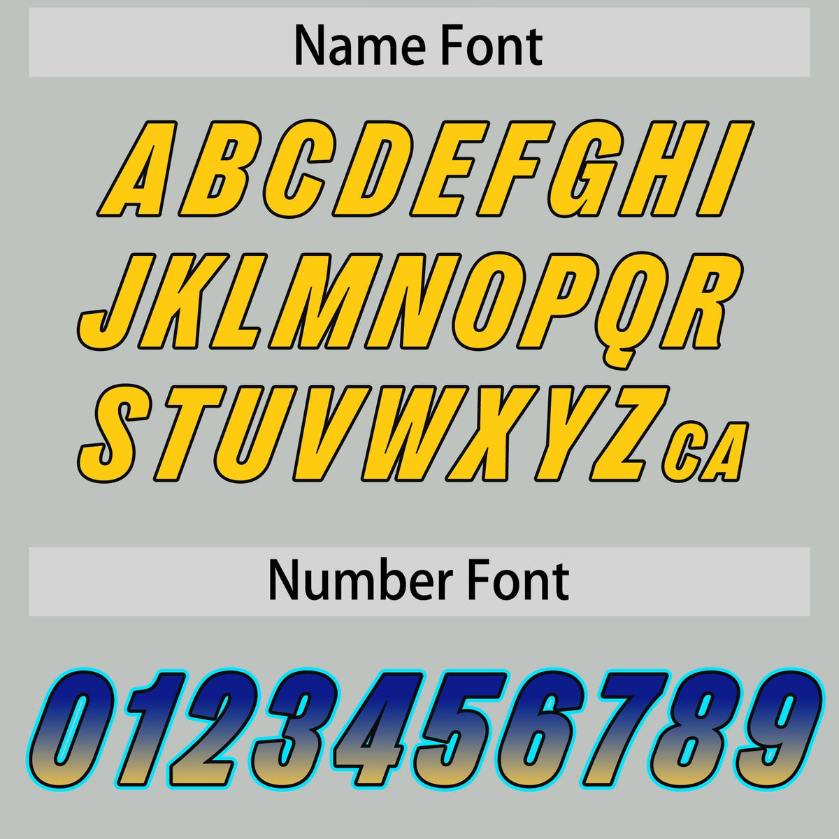 Custom Gray Royal and Gold Sides Gradient Fashion Personalized Team American Football Jersey