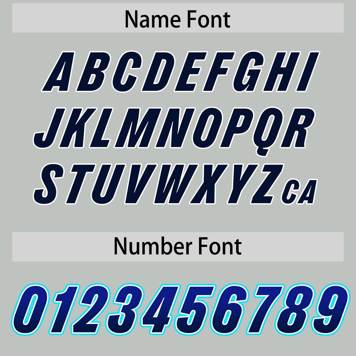 Custom Gray Royal and Navy Sides Gradient Fashion Personalized Team American Football Jersey