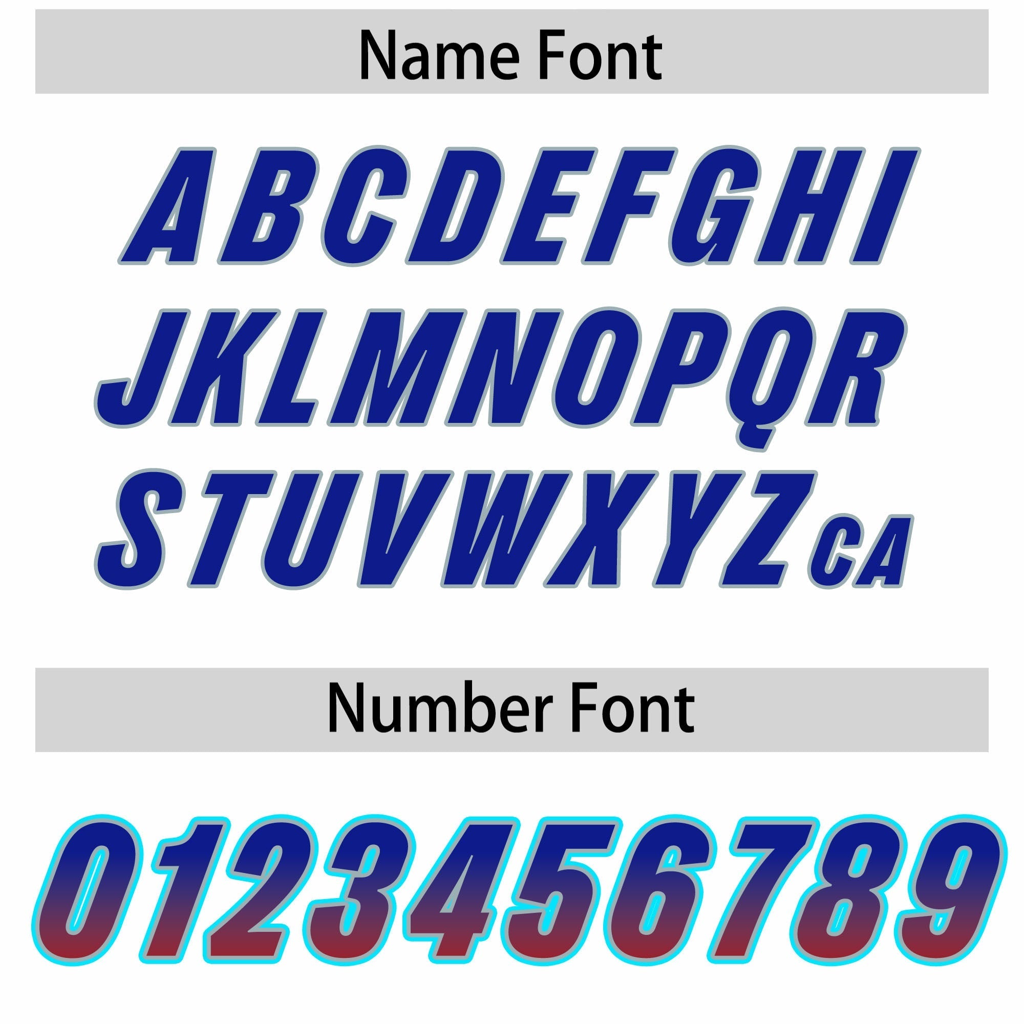 Custom White Royal and Red Sides Gradient Fashion Personalized Team American Football Jersey
