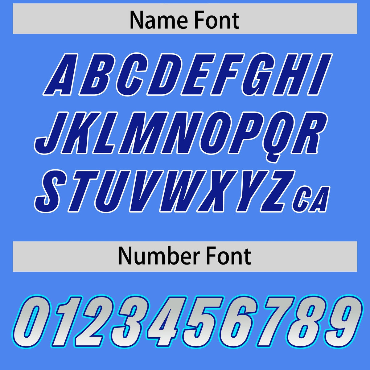 Custom Powder Blue Gray and White Sides Gradient Fashion Personalized Team American Football Jersey