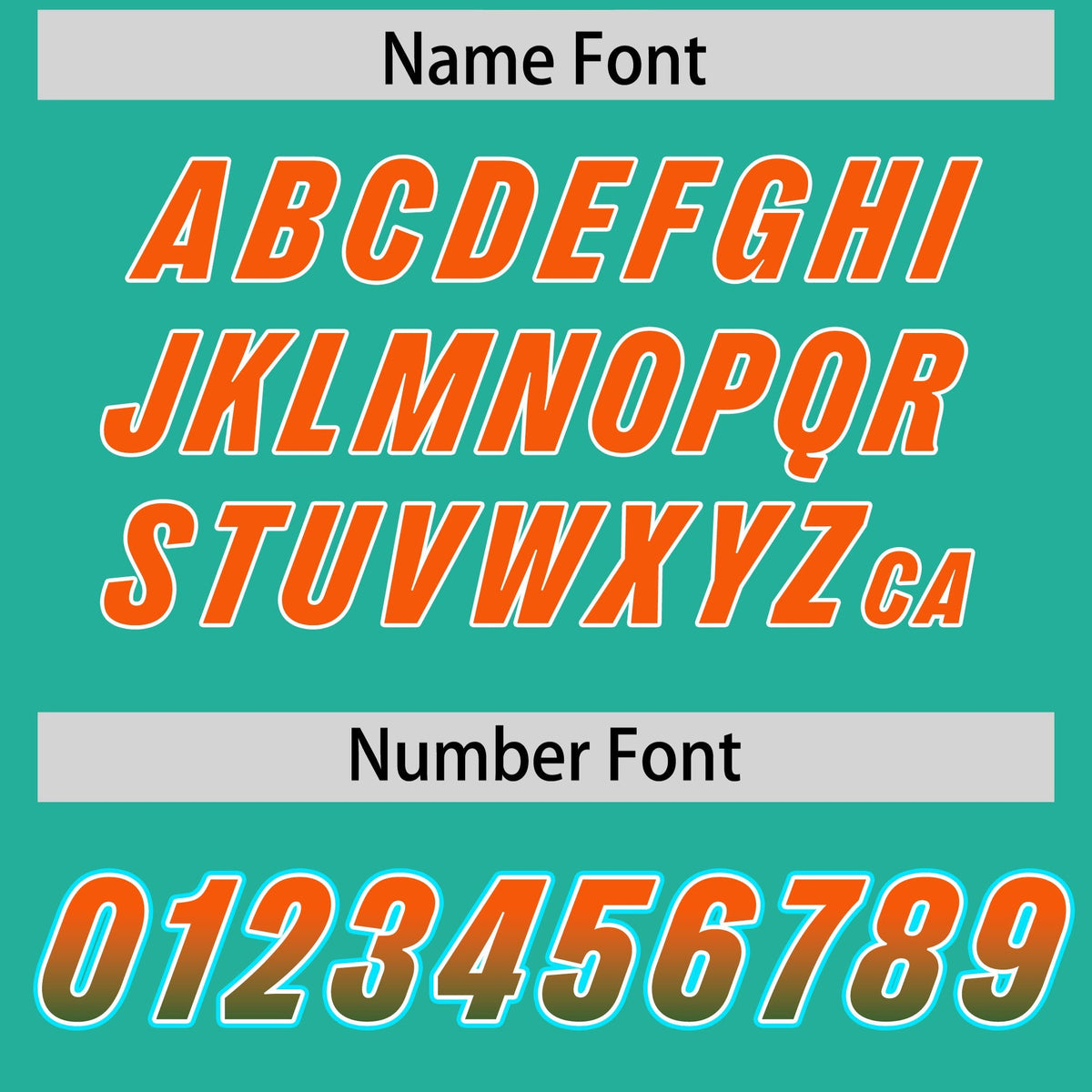 Custom Bright Green Orange and Kelly Green Sides Gradient Fashion Personalized Team American Football Jersey