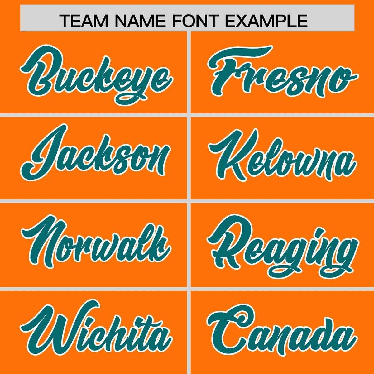 Custom Orange Aqua and Aqua Sides Gradient Fashion Personalized Team American Football Jersey