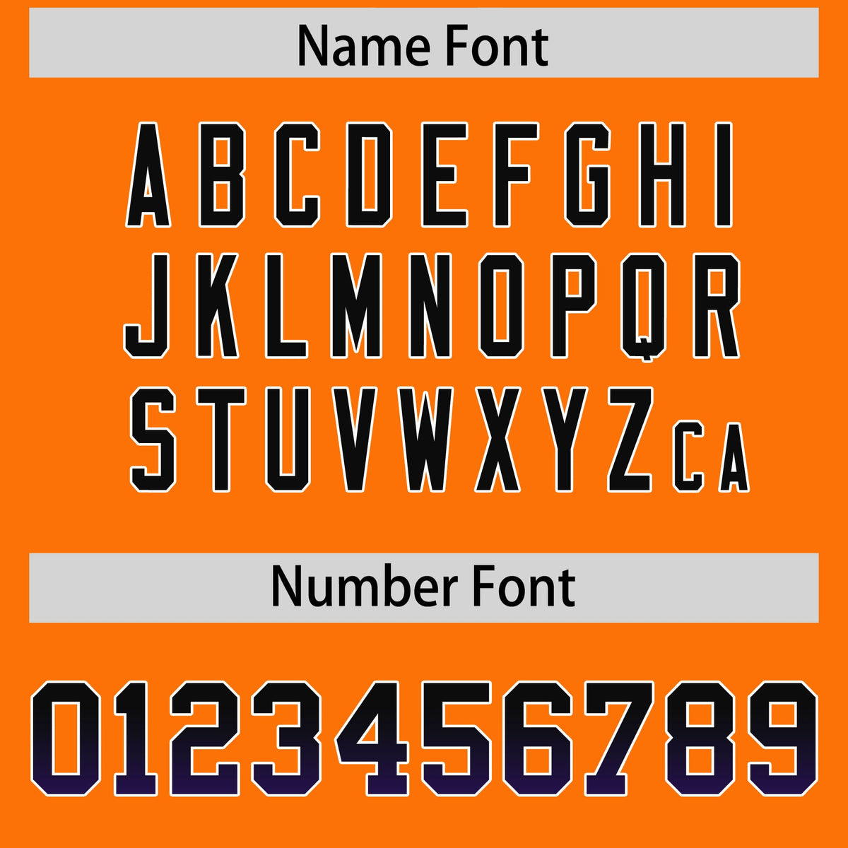 Custom Orange Black and Purple Sides Gradient Fashion Personalized Team American Football Jersey