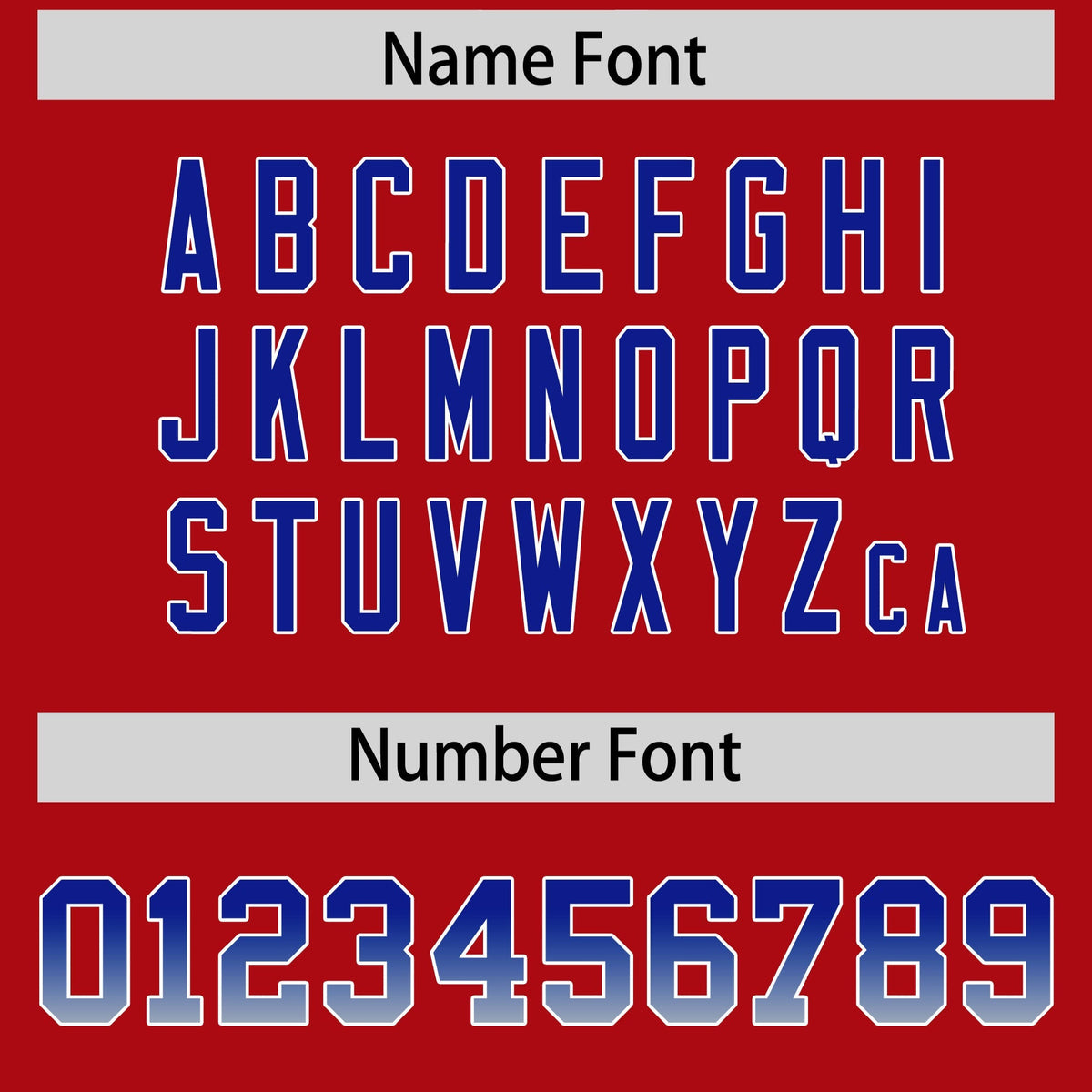 Custom Red Royal and Gray Sides Gradient Fashion Personalized Team American Football Jersey